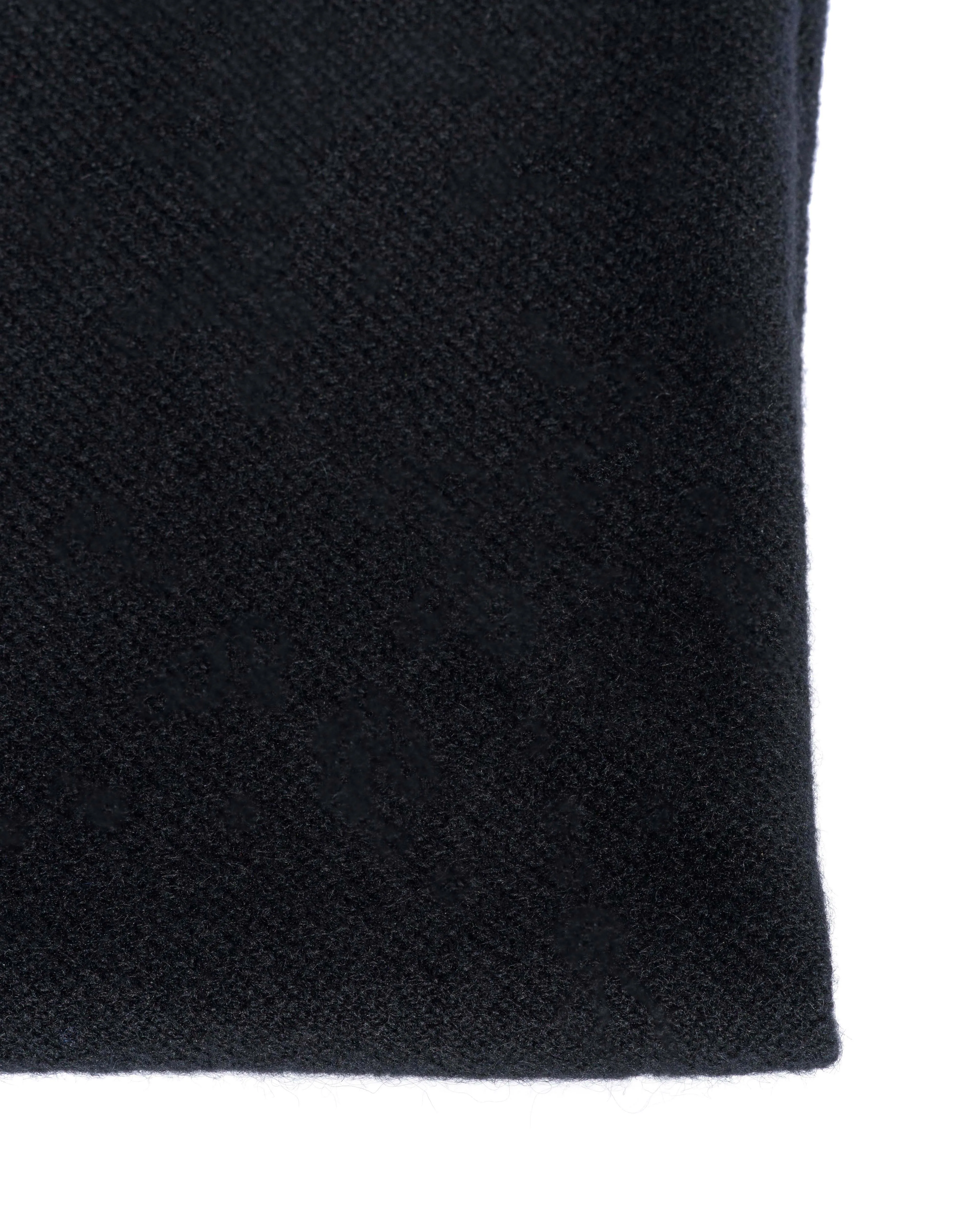 Mira cashmere square scarf 100% cashmere Black sold by Anonymous Copenhagen product image thumbnail 4