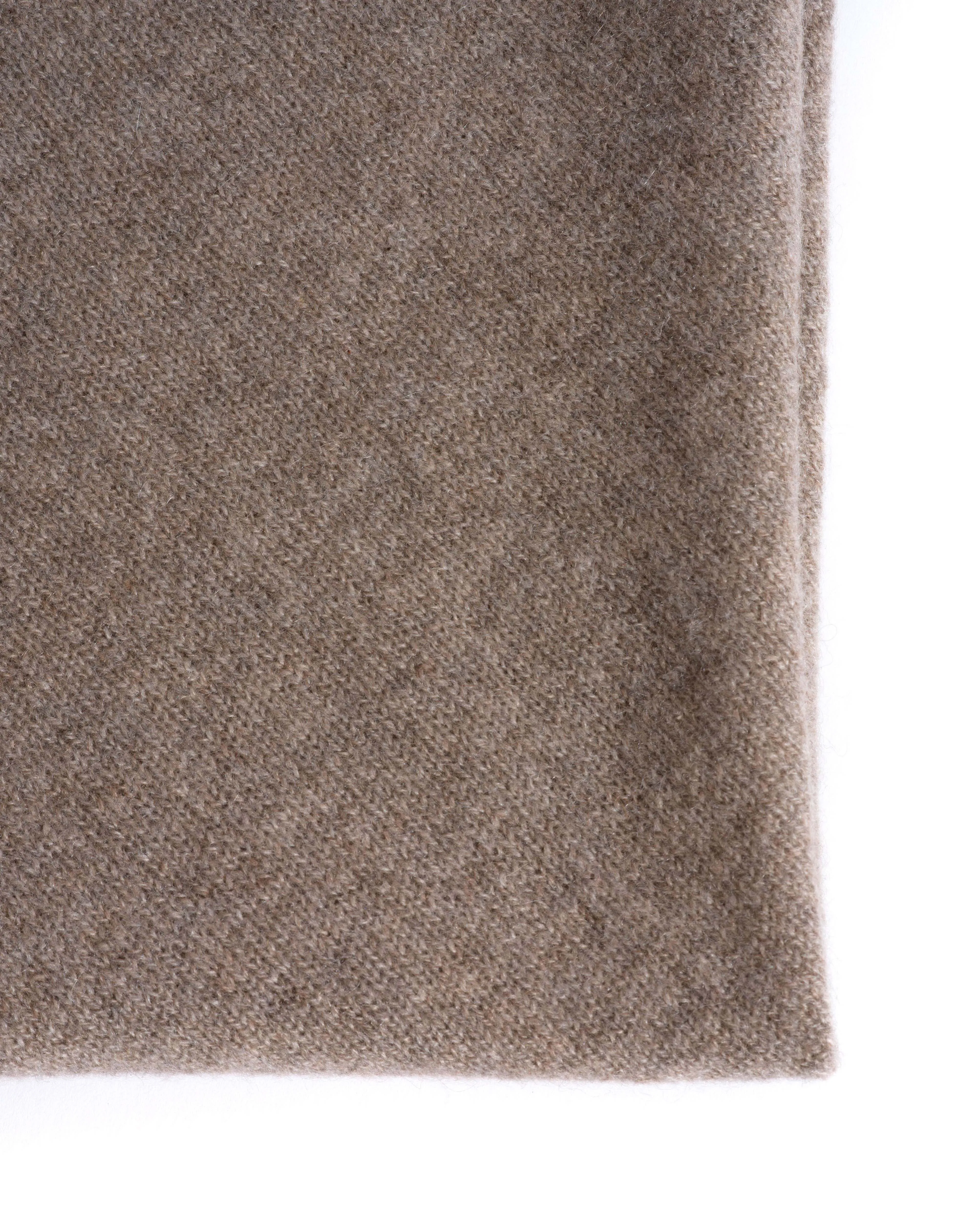 Mira cashmere square scarf 100% cashmere Dark taupe sold by Anonymous Copenhagen product image thumbnail 4