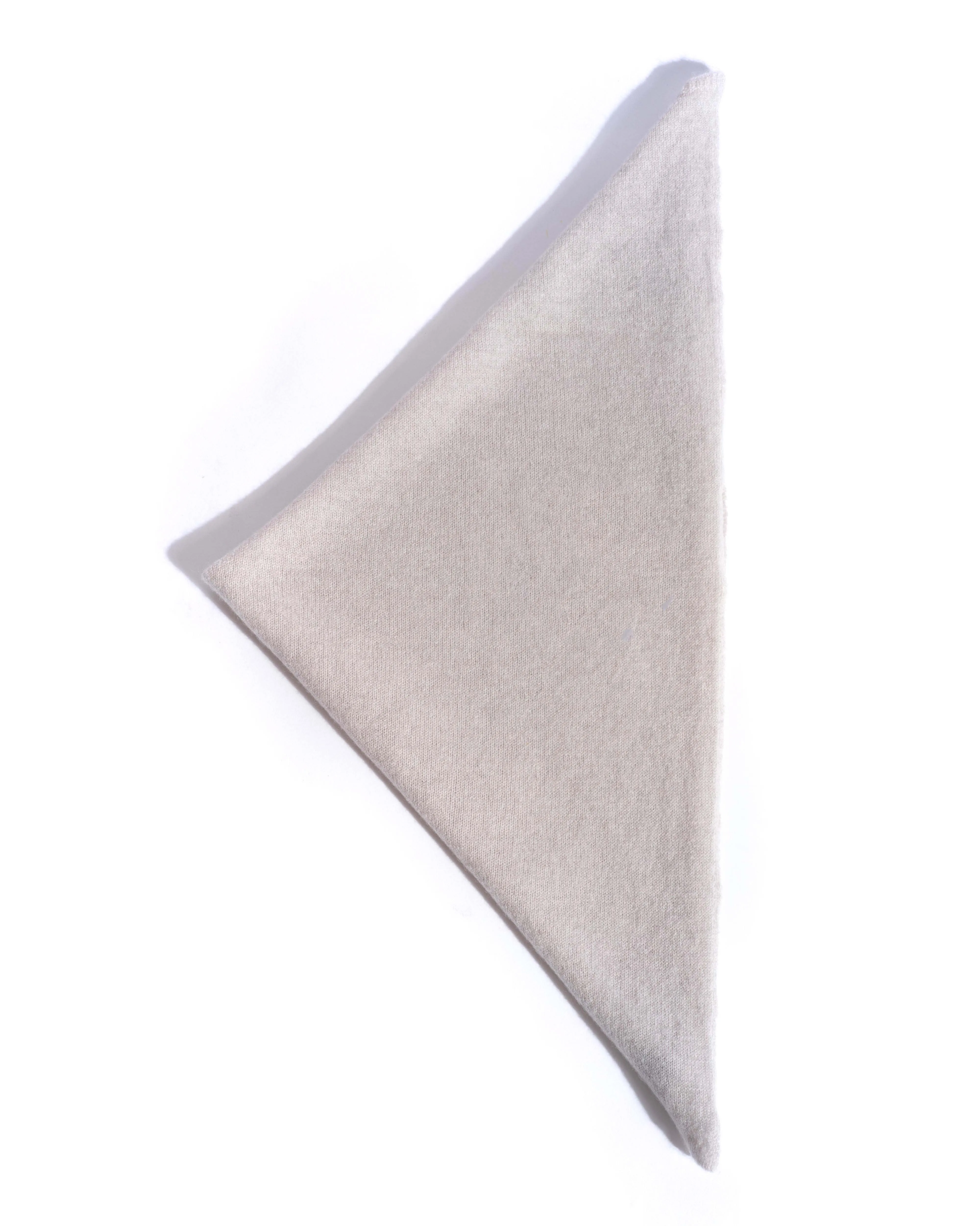 Mira cashmere square scarf 100% cashmere Ivory sold by Anonymous Copenhagen product image thumbnail 2