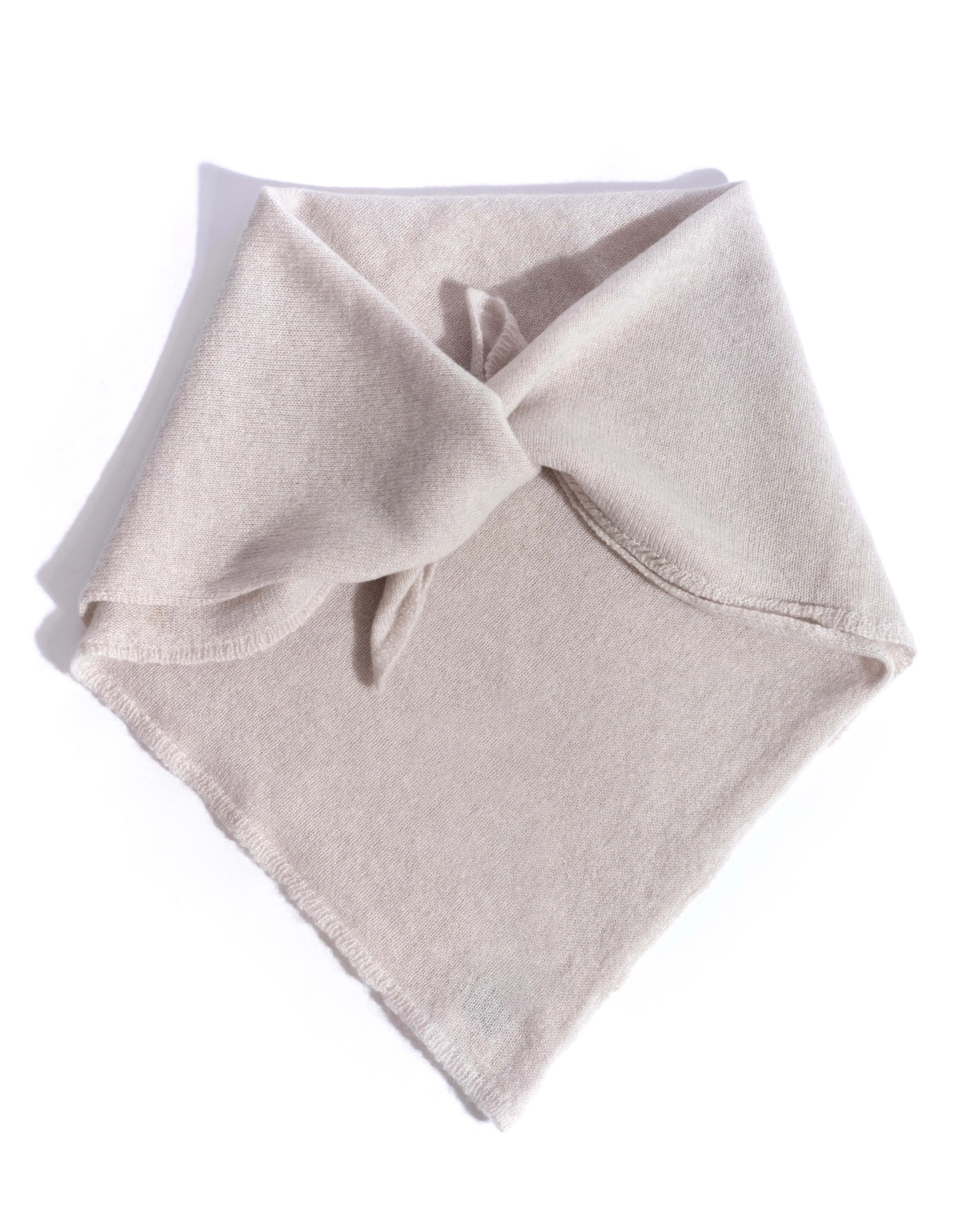 Mira cashmere square scarf 100% cashmere Ivory sold by Anonymous Copenhagen