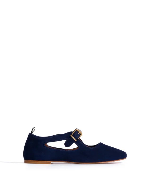 Praise Calf suede Ink blue sold by Anonymous Copenhagen