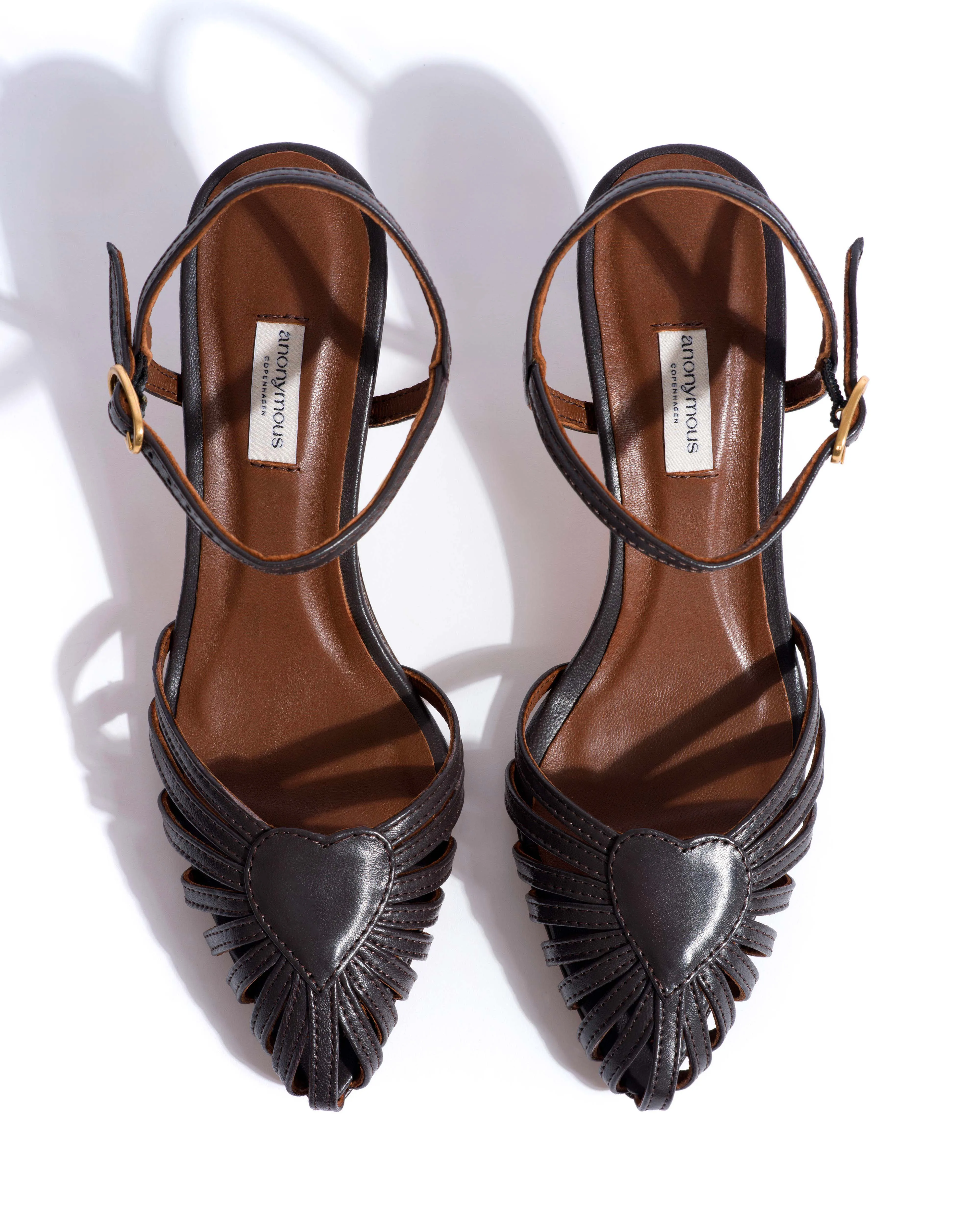 Keesha 55 Shiny lamb Espresso brown sold by Anonymous Copenhagen product image thumbnail 4