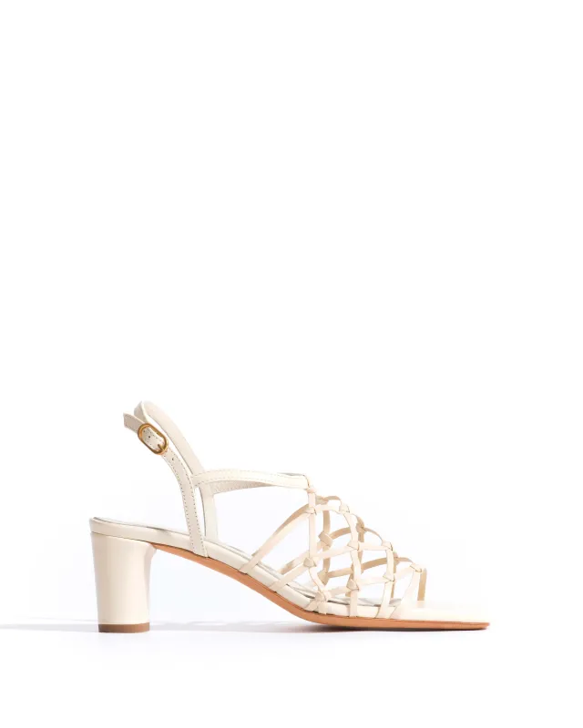 Coco 60 Hand-braided leather White sand sold by Anonymous Copenhagen