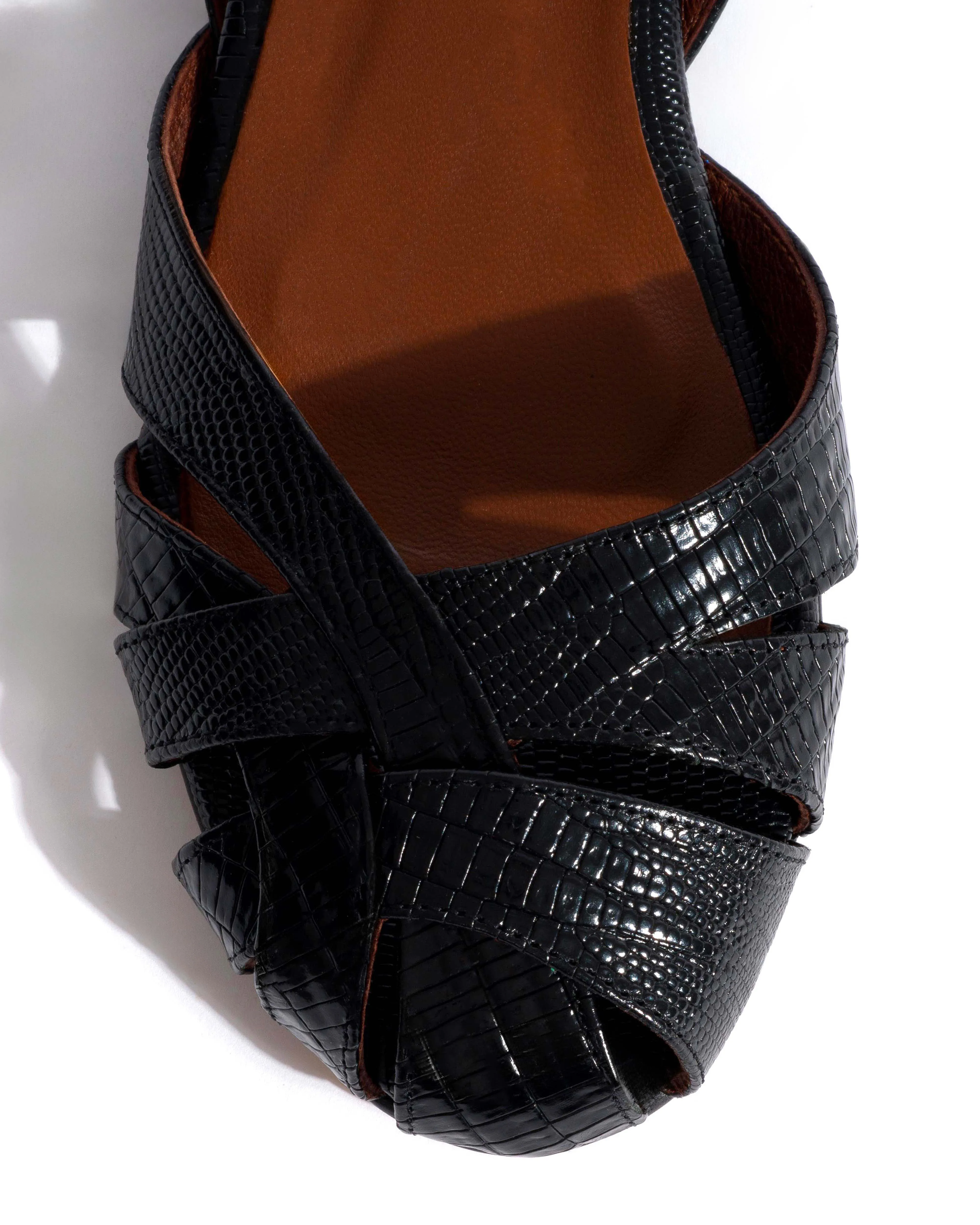 Banie 20 Calf lizard Black sold by Anonymous Copenhagen product image thumbnail 5