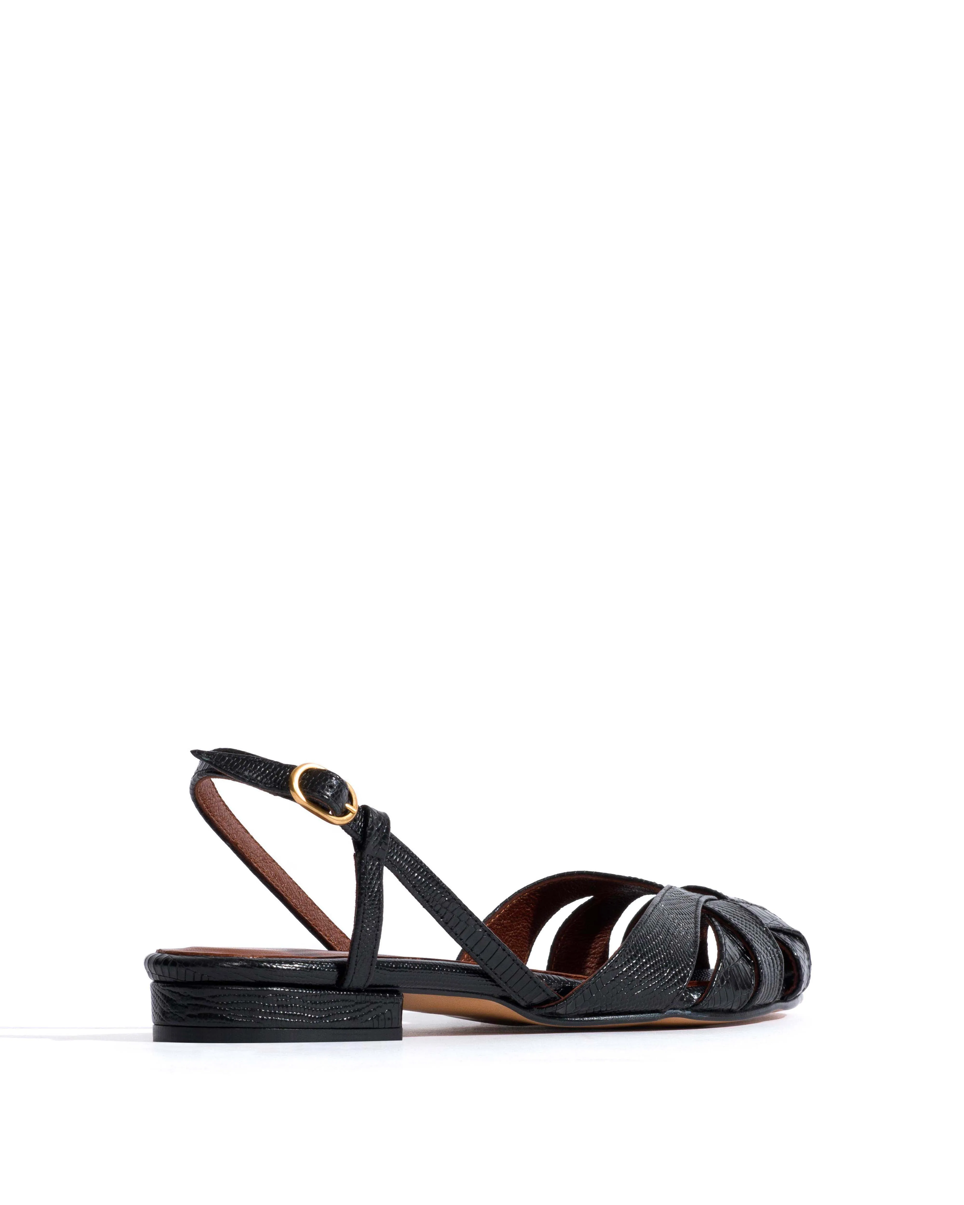 Banie 20 Calf lizard Black sold by Anonymous Copenhagen product image thumbnail 3