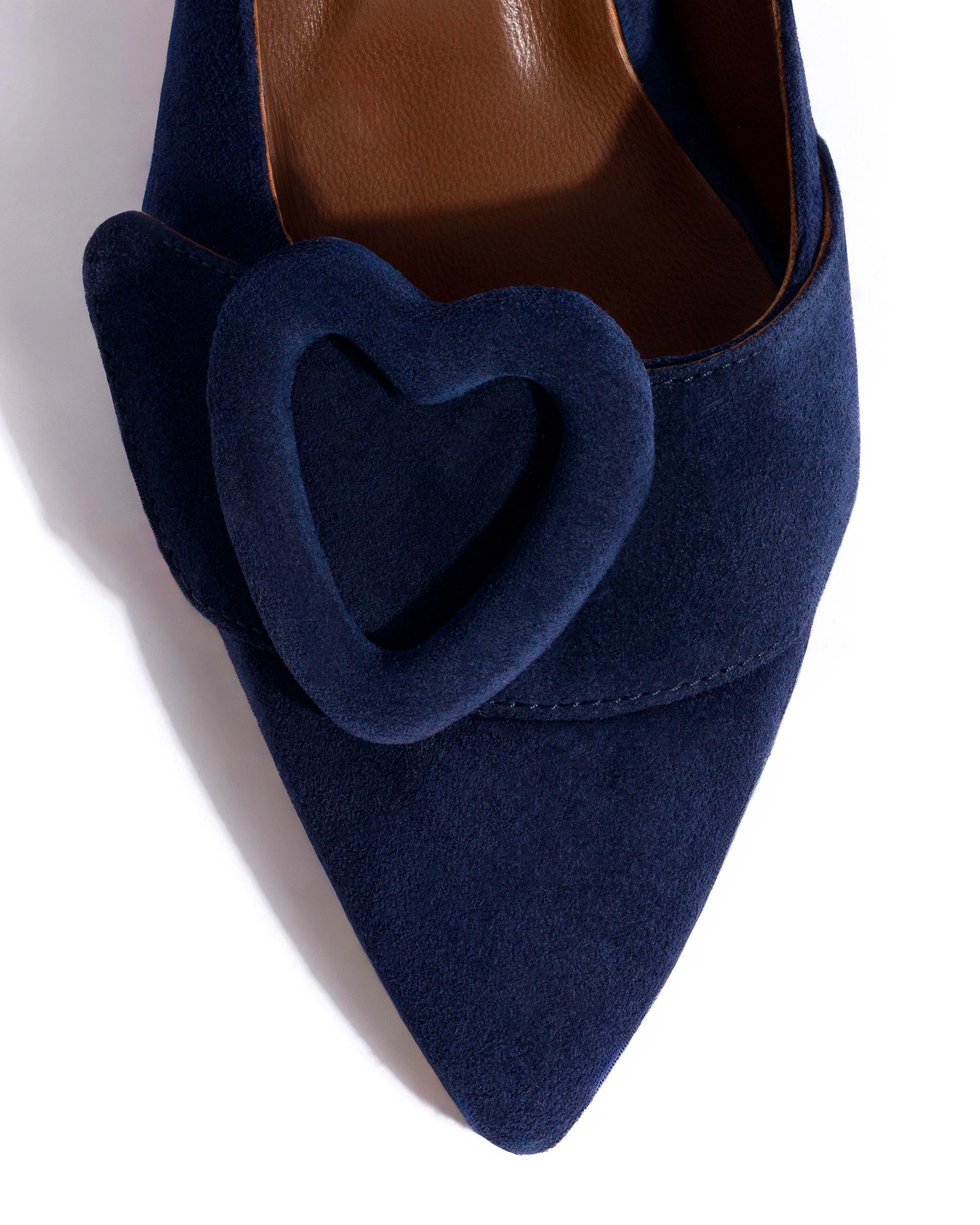 Shila 50 kitten Calf suede Ink blue sold by Anonymous Copenhagen product image thumbnail 5