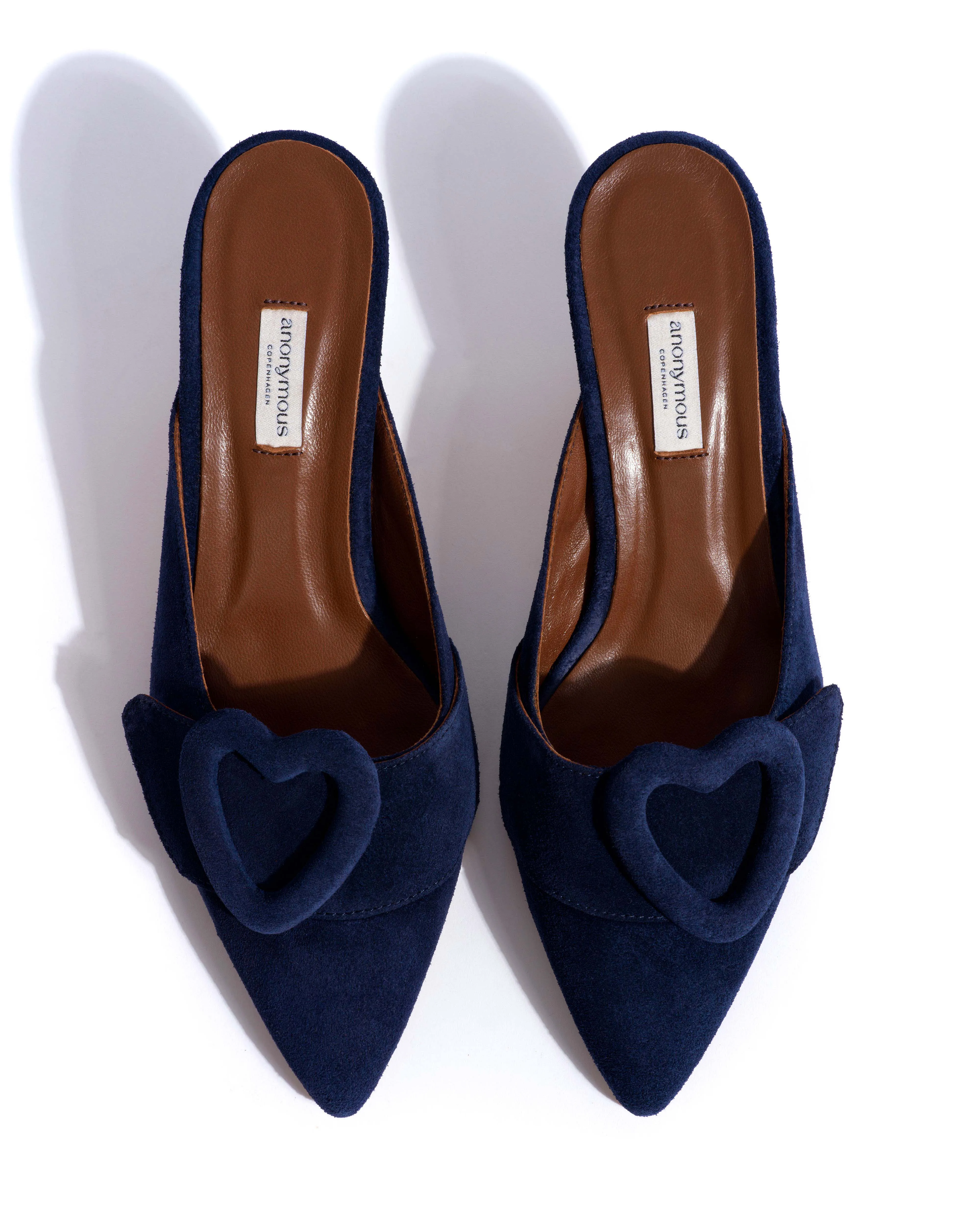 Shila 50 kitten Calf suede Ink blue sold by Anonymous Copenhagen product image thumbnail 4