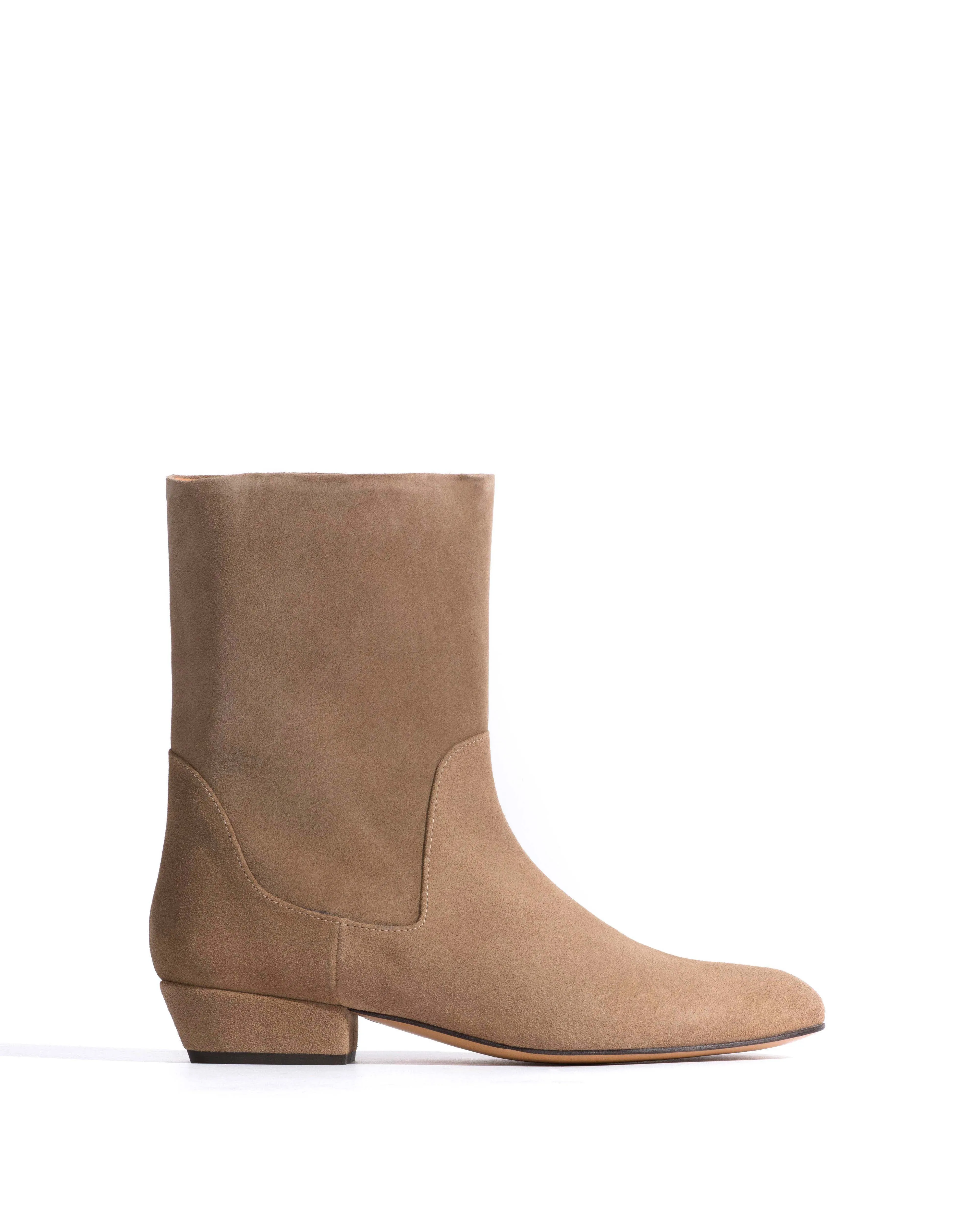 Vanni 20 Calf suede Mushroom sold by Anonymous Copenhagen