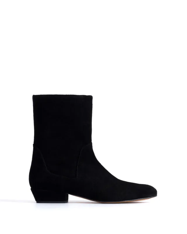 Vanni 20 Calf suede Black made by Anonymous Copenhagen
