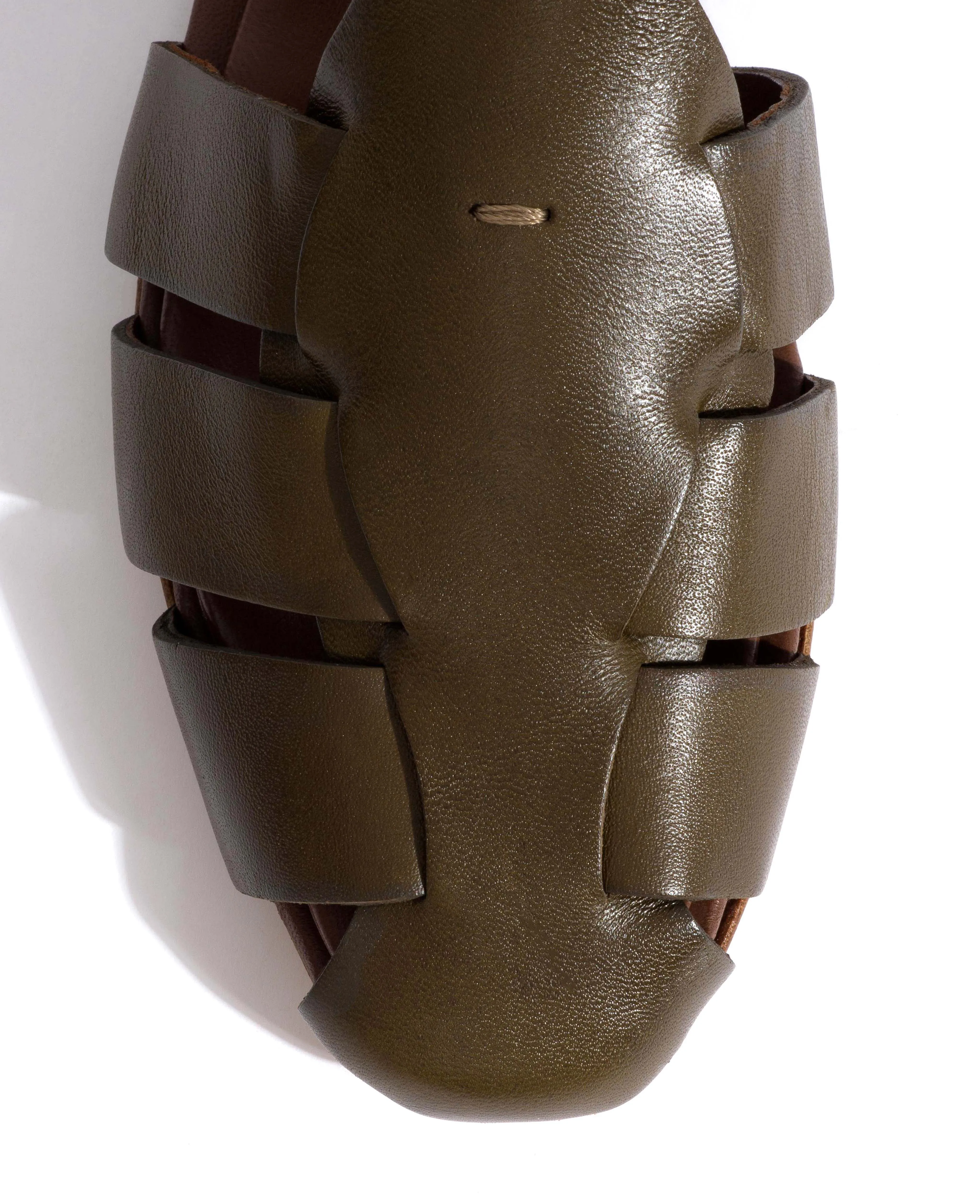 Lain flats Vegetal soft calf Forrest green sold by Anonymous Copenhagen product image thumbnail 5