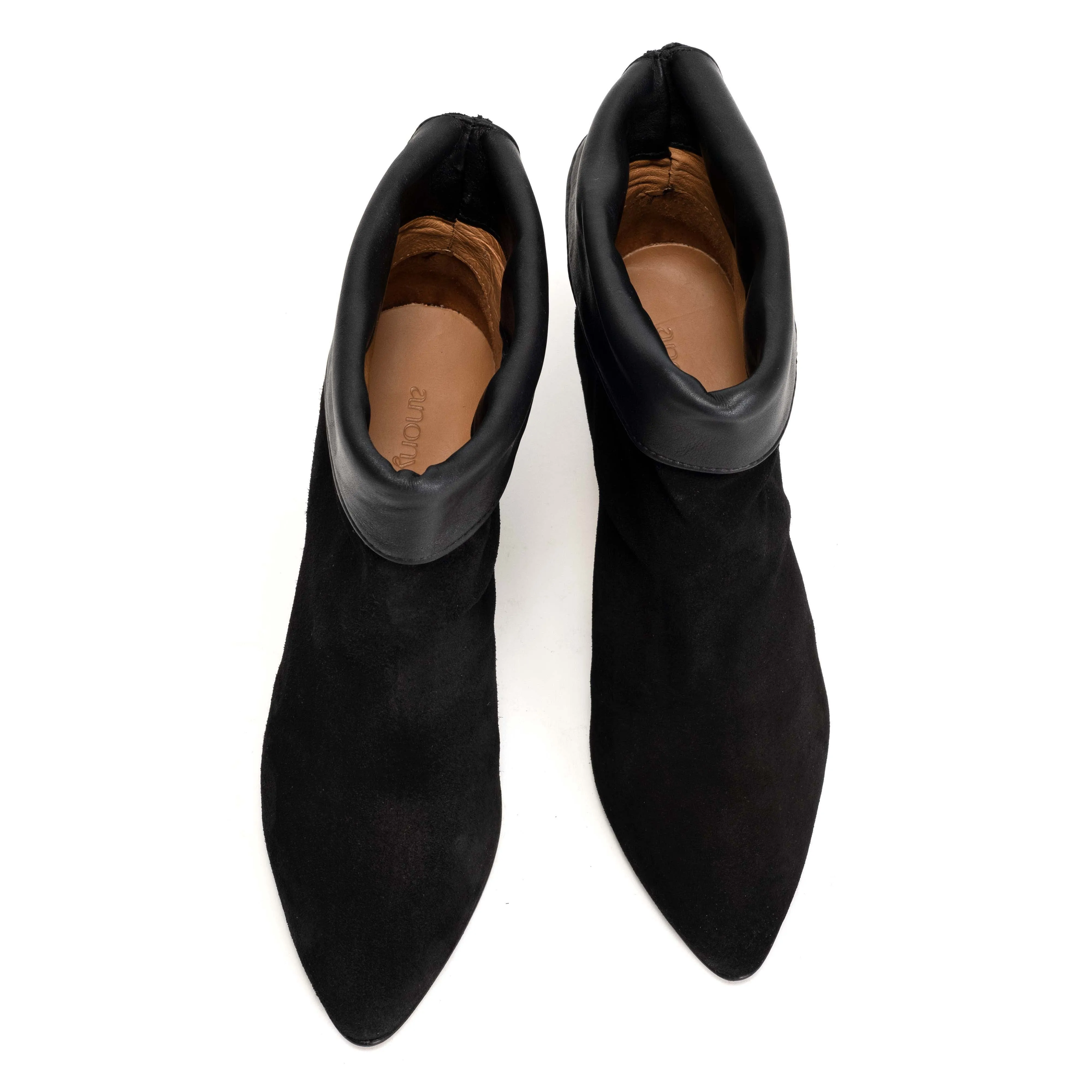 Eden Calf Suede & Shiny Lamb Black sold by Anonymous Copenhagen product image thumbnail 4