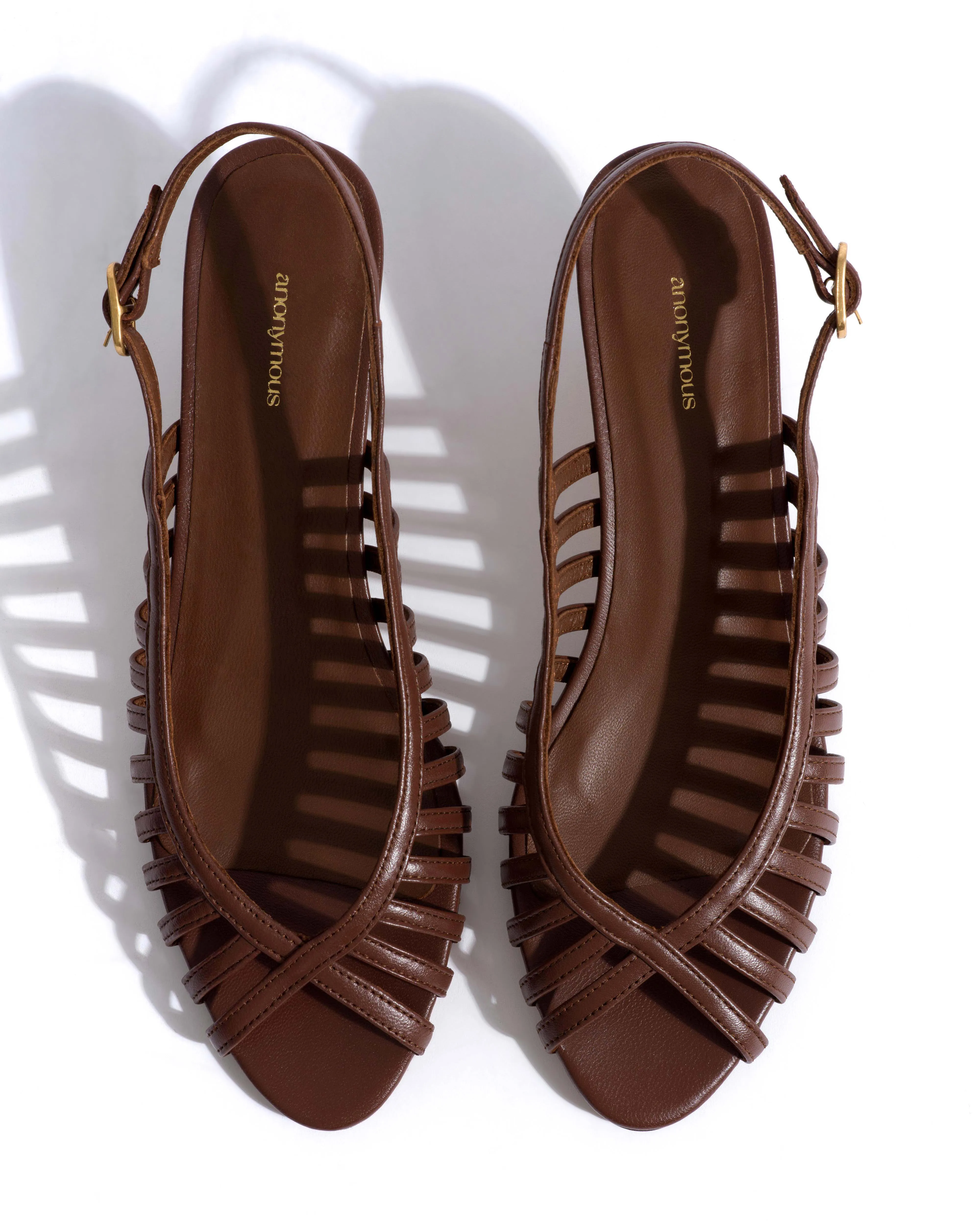 Carminho 40 stiletto Shiny lamb Chocolate sold by Anonymous Copenhagen product image thumbnail 4