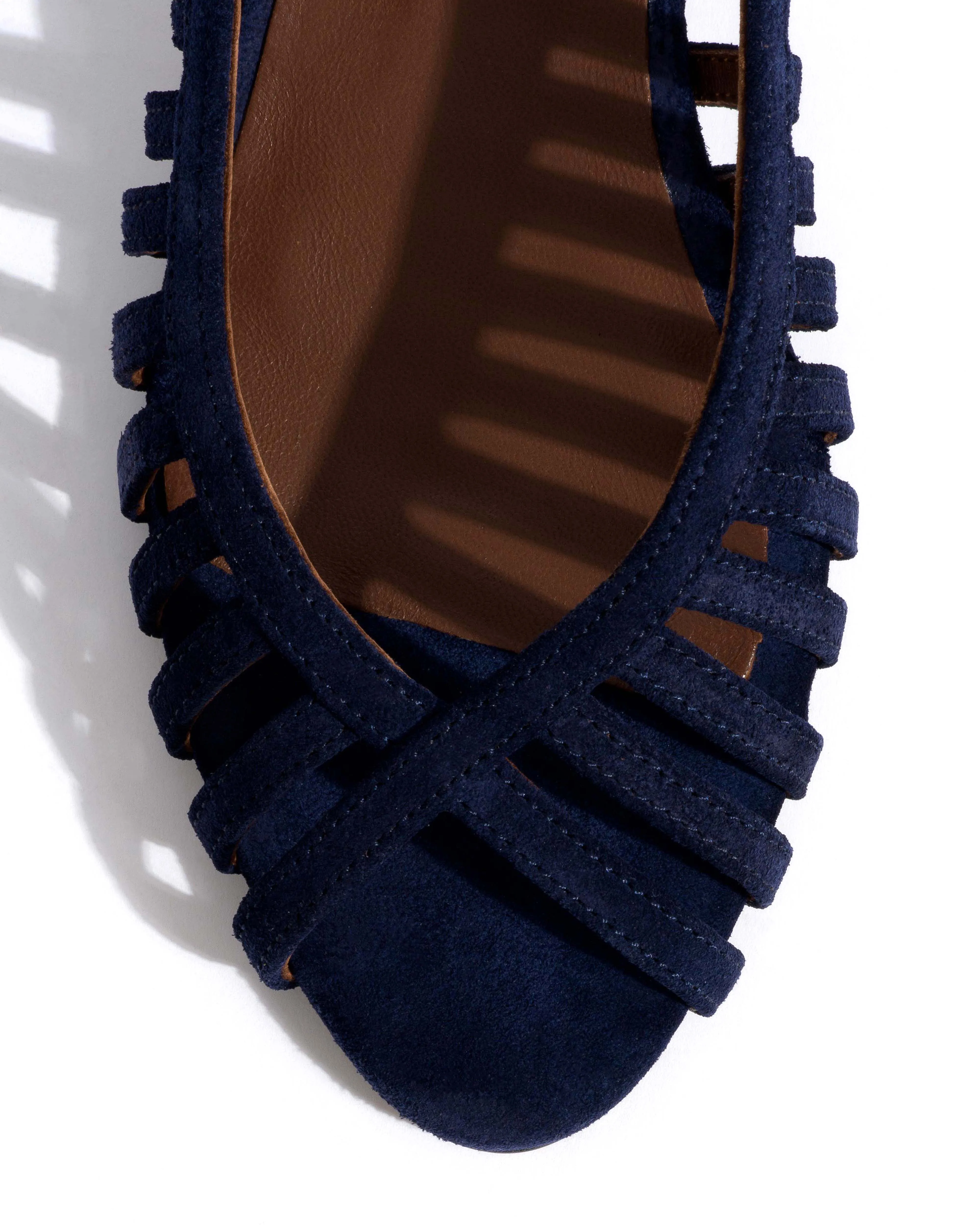 Carminho 40 stiletto Calf suede Ink blue sold by Anonymous Copenhagen product image thumbnail 5