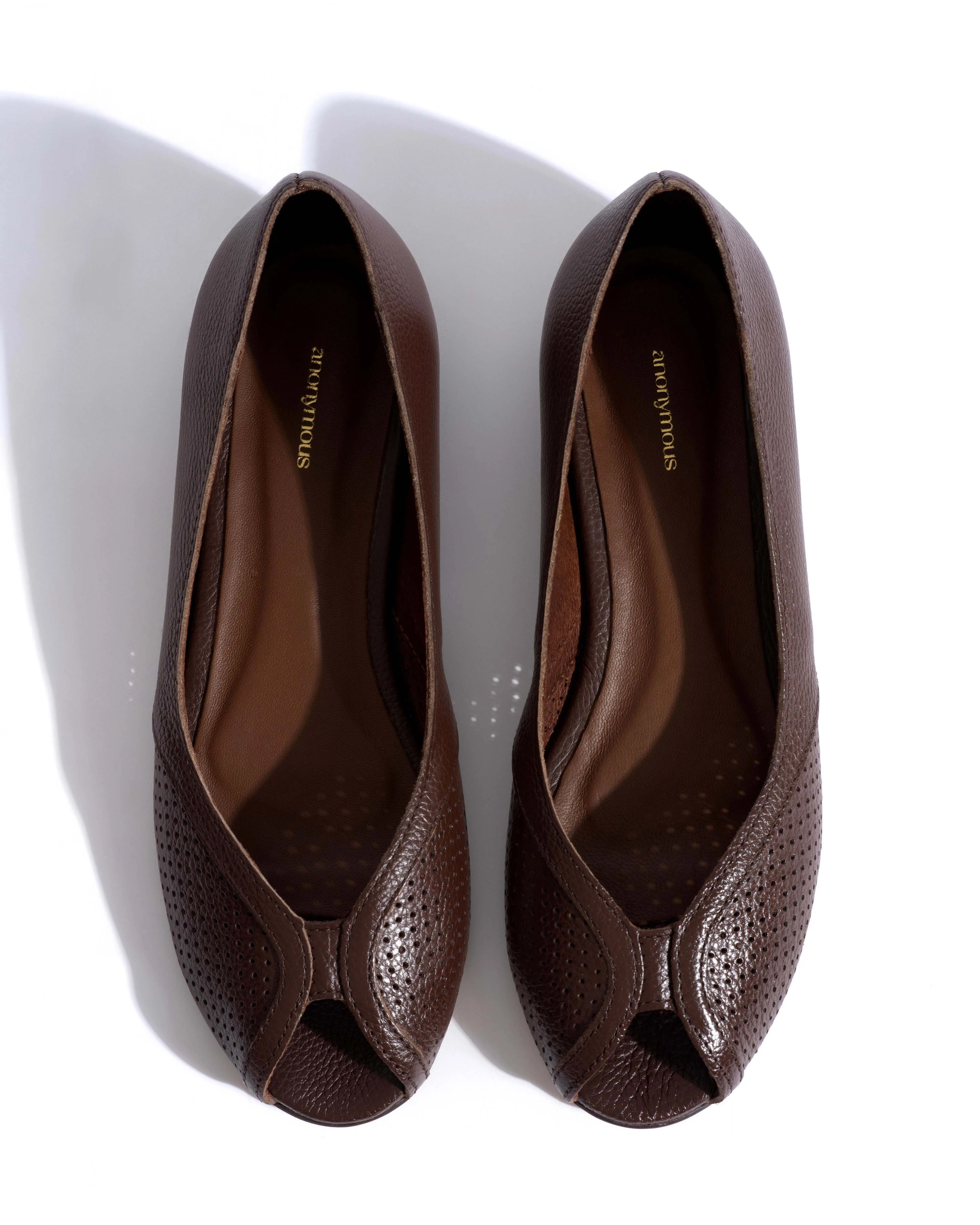 Tiffy Pebbled soft calf Chocolate sold by Anonymous Copenhagen product image thumbnail 4