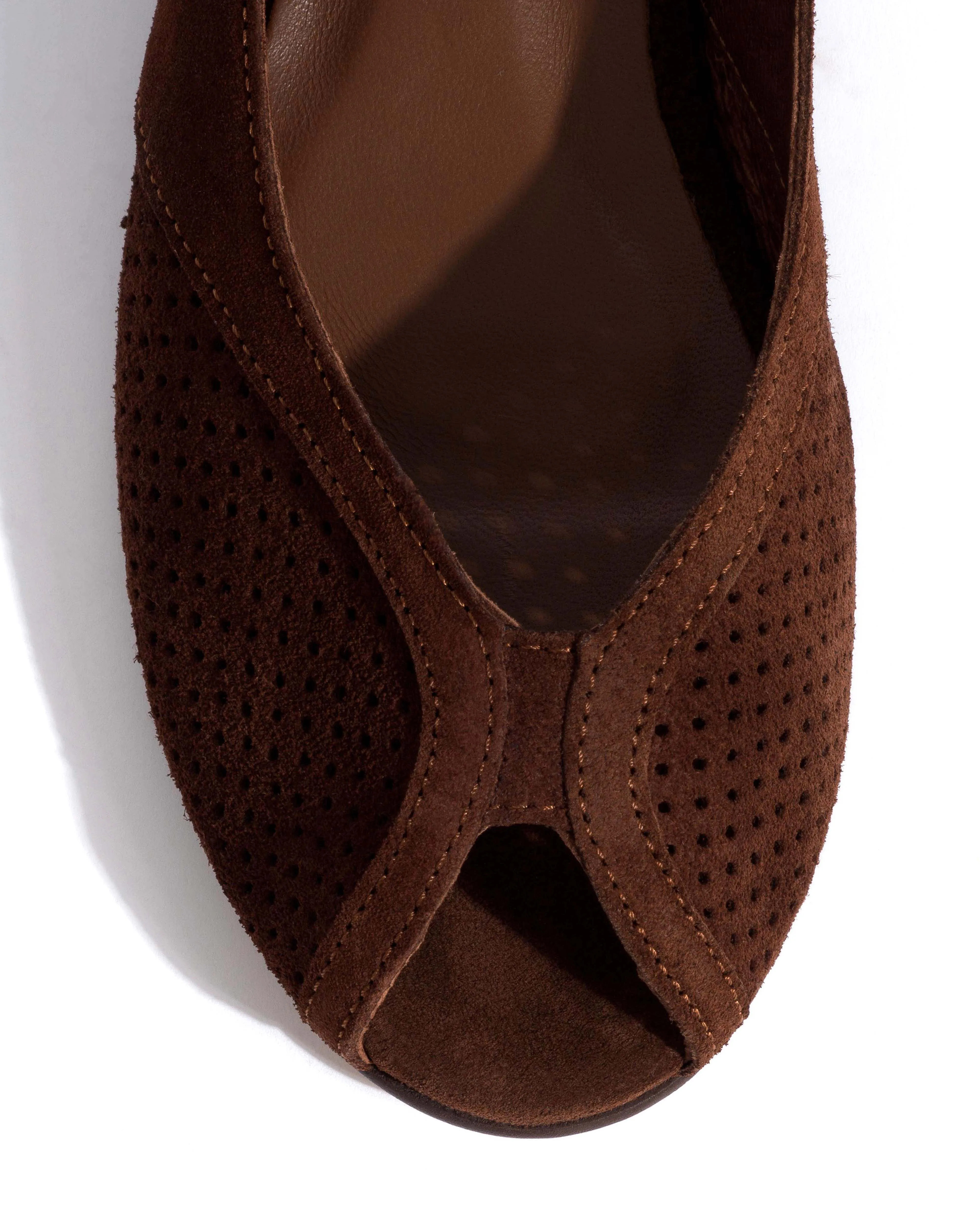 Tiffy Calf suede Chocolate sold by Anonymous Copenhagen product image thumbnail 5