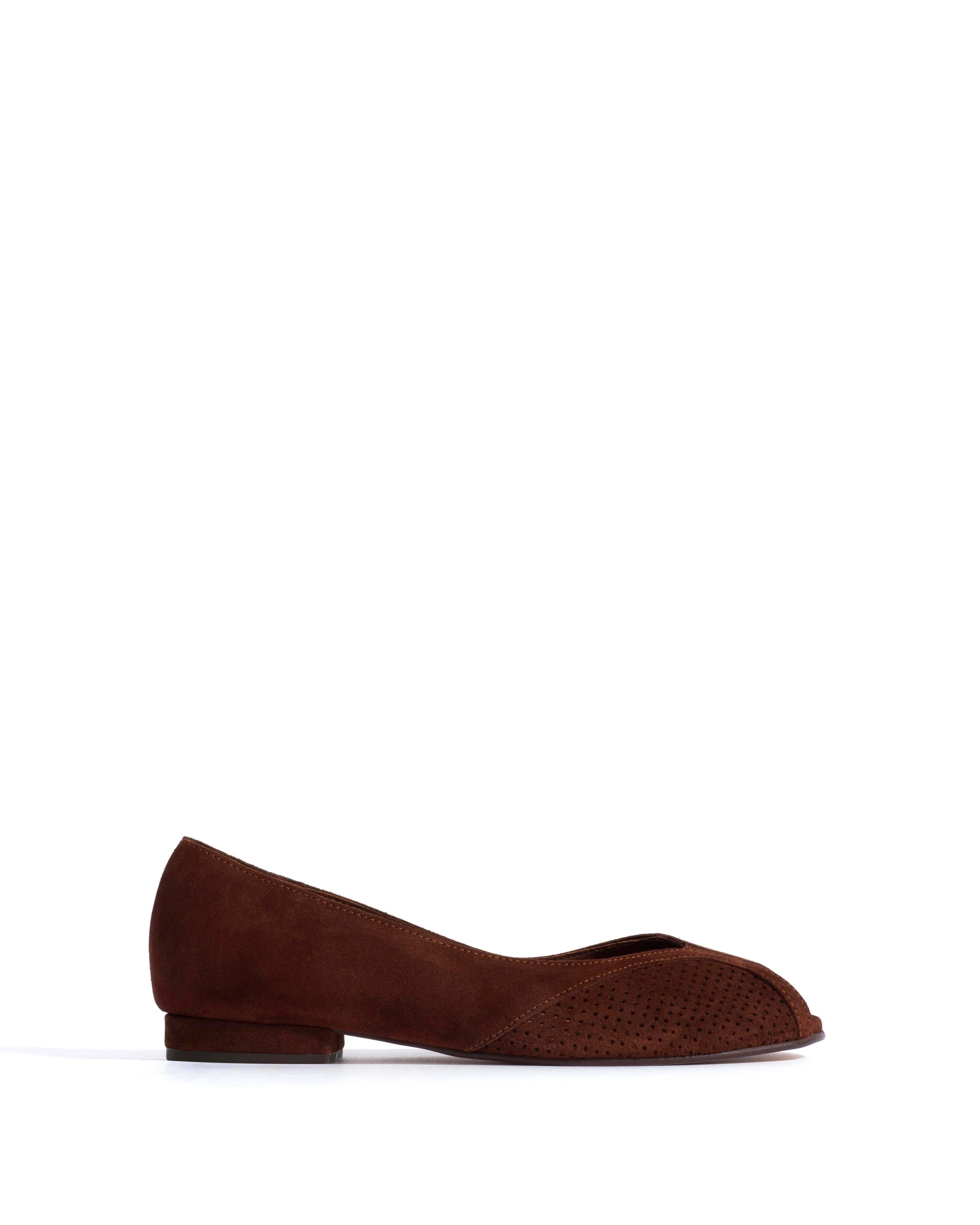 Tiffy Calf suede Chocolate sold by Anonymous Copenhagen
