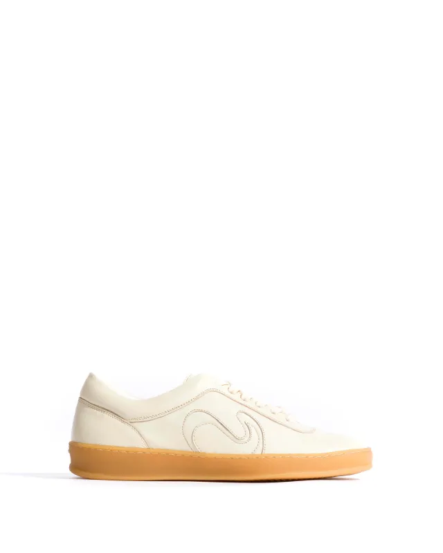 Blaire Shiny lamb White sand sold by Anonymous Copenhagen