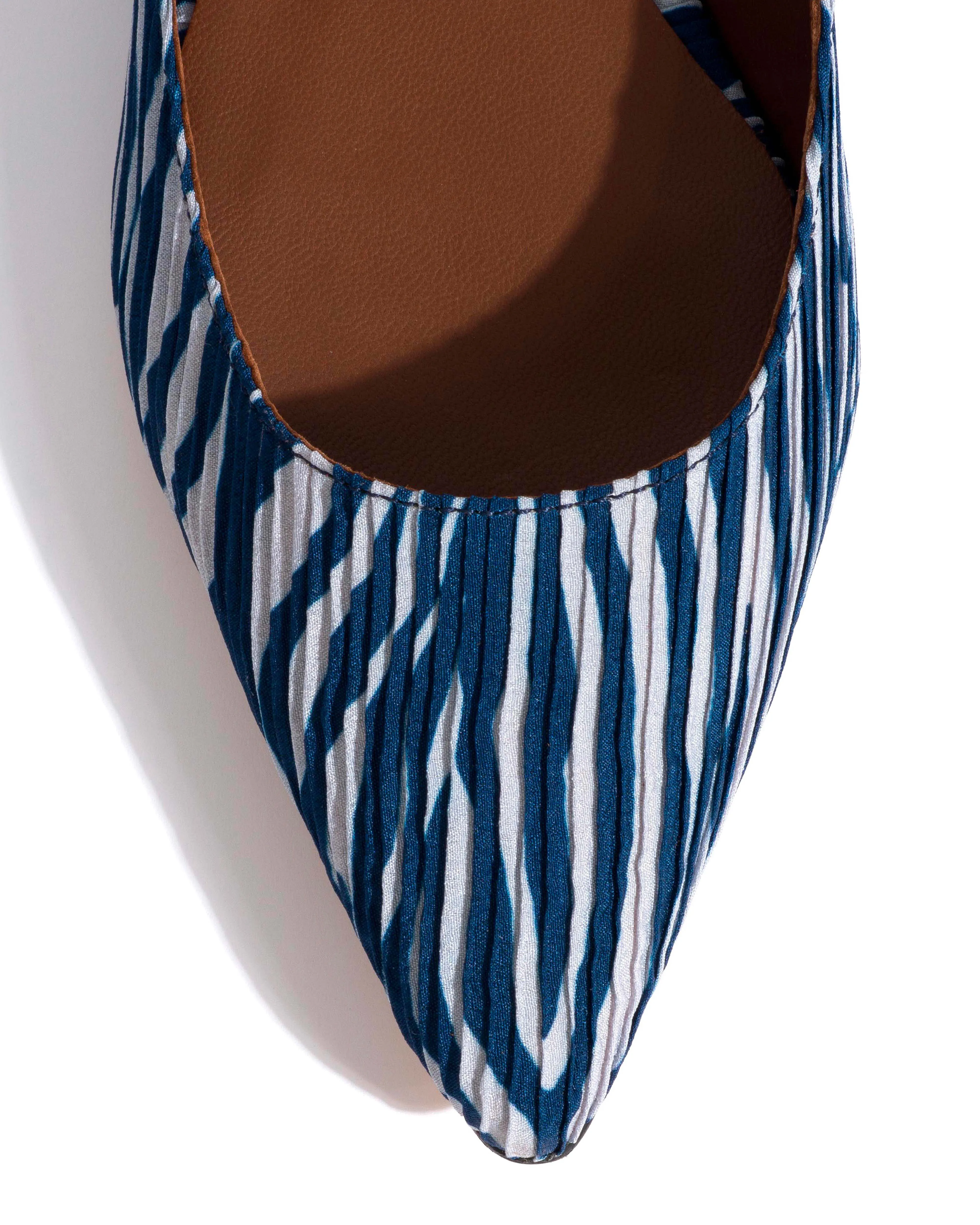 Fifi Pleated zebra Blue shades sold by Anonymous Copenhagen product image thumbnail 5