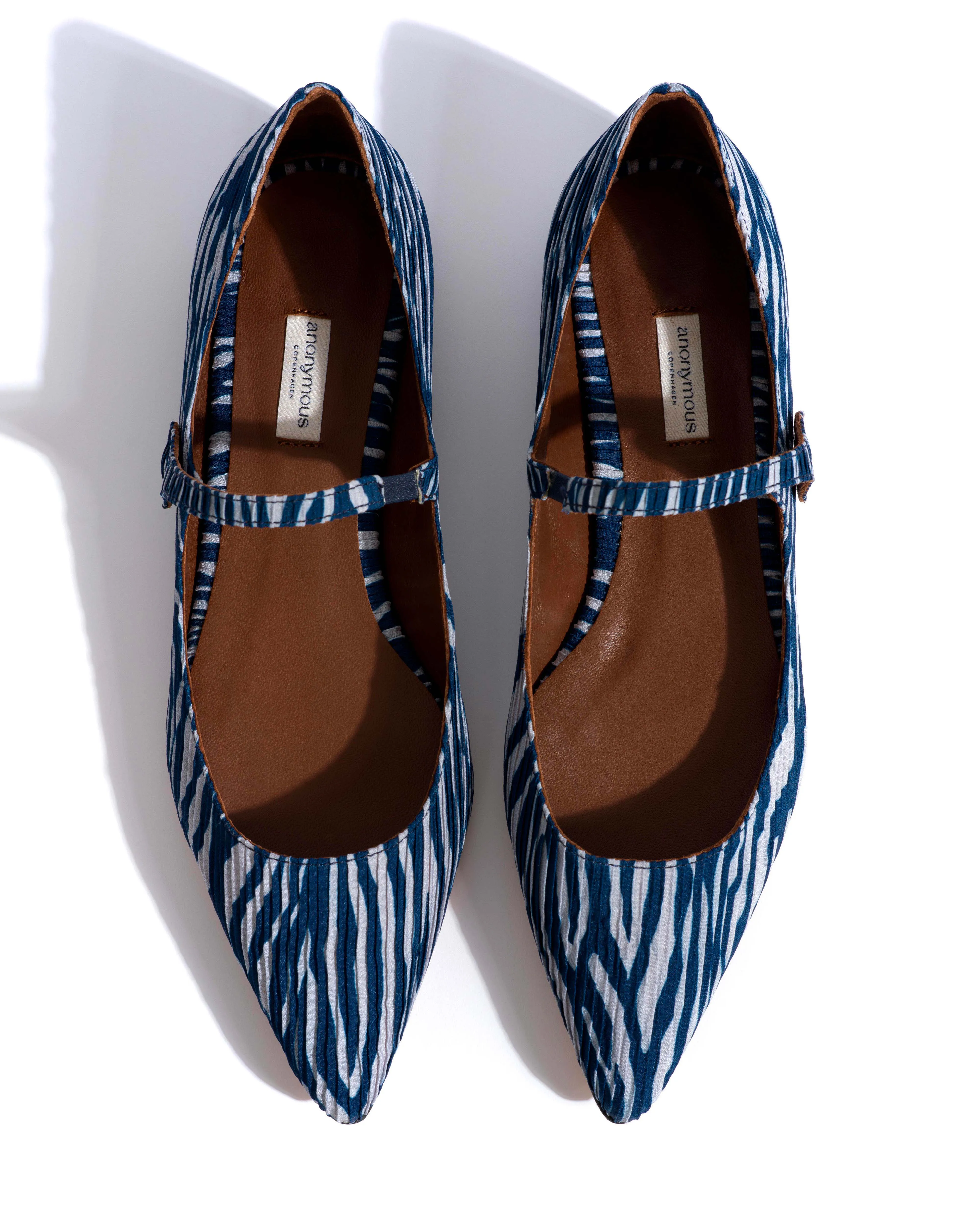 Fifi Pleated zebra Blue shades sold by Anonymous Copenhagen product image thumbnail 4