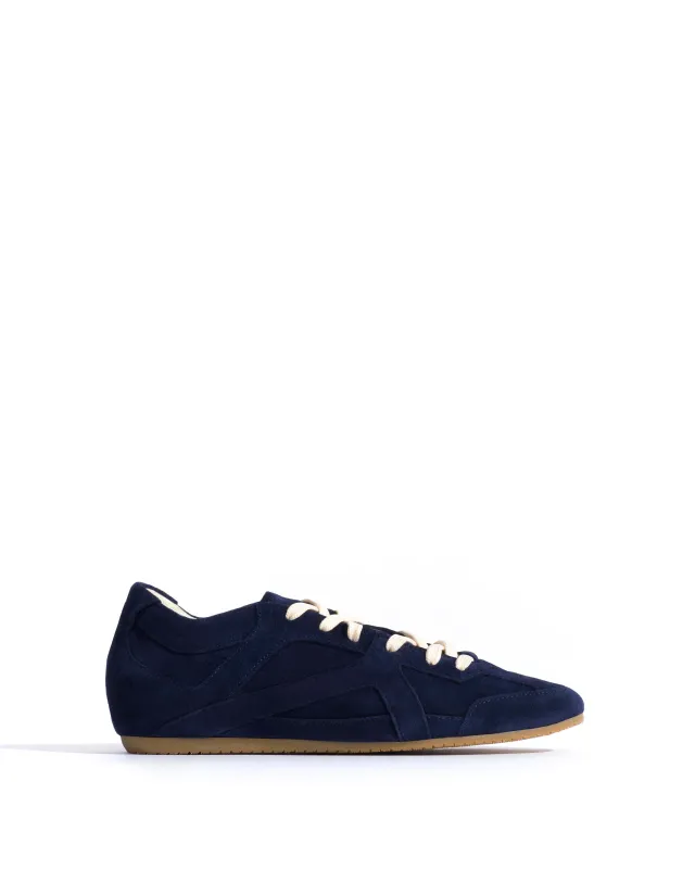 Sneakerina Calf suede Ink blue sold by Anonymous Copenhagen