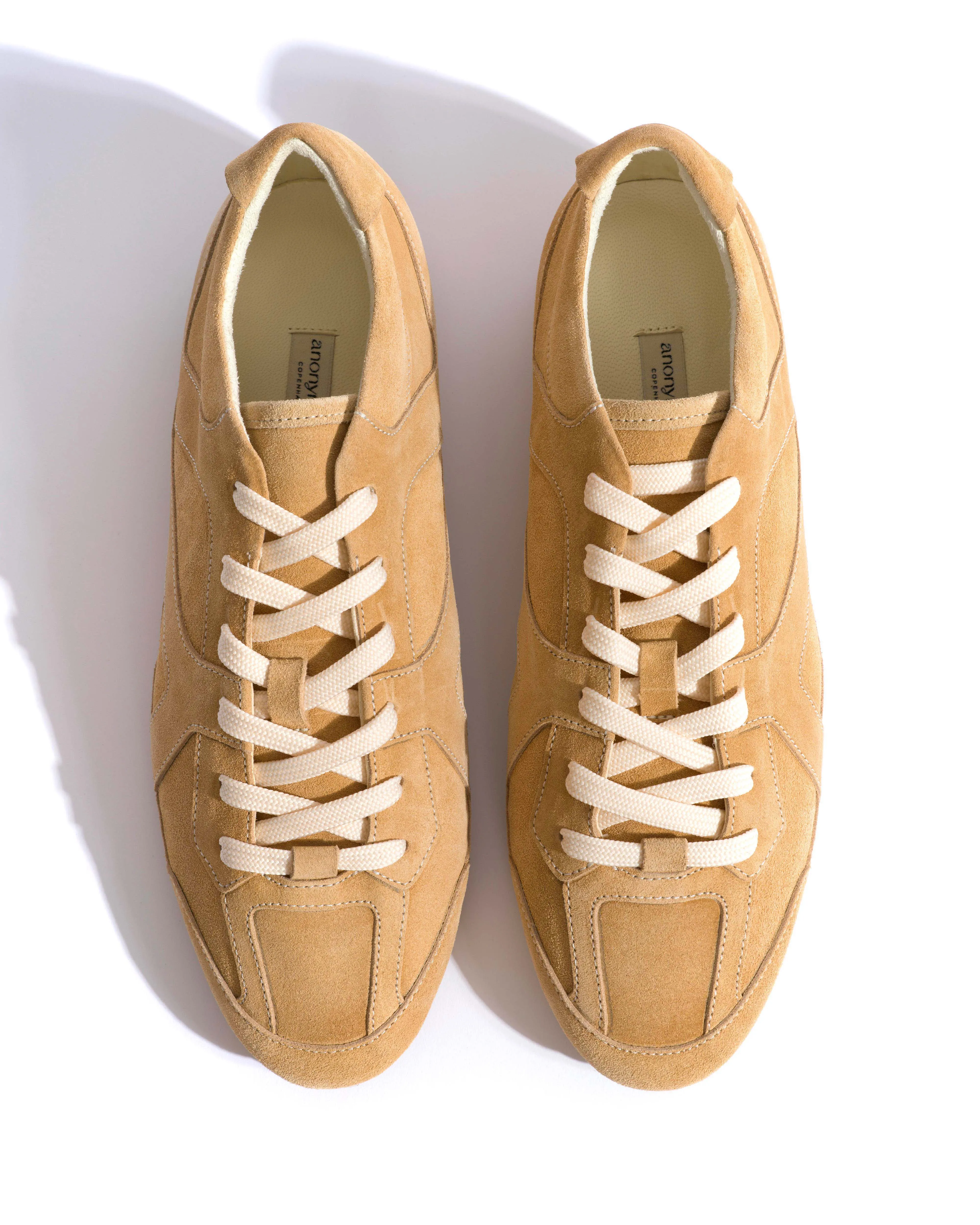 Sneakerina Calf suede Creamy sand sold by Anonymous Copenhagen product image thumbnail 4