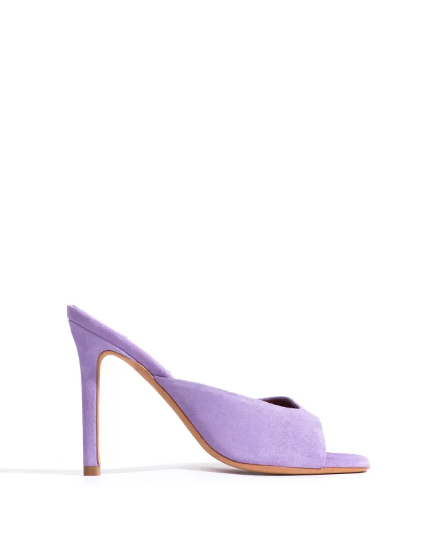 Mazy 100 Calf suede Lavender ice made by Anonymous Copenhagen
