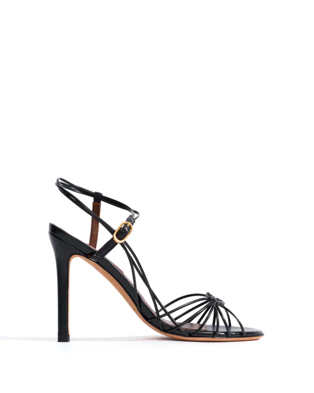 Savannah 100 hand-braided Shiny lamb Black made by Anonymous Copenhagen