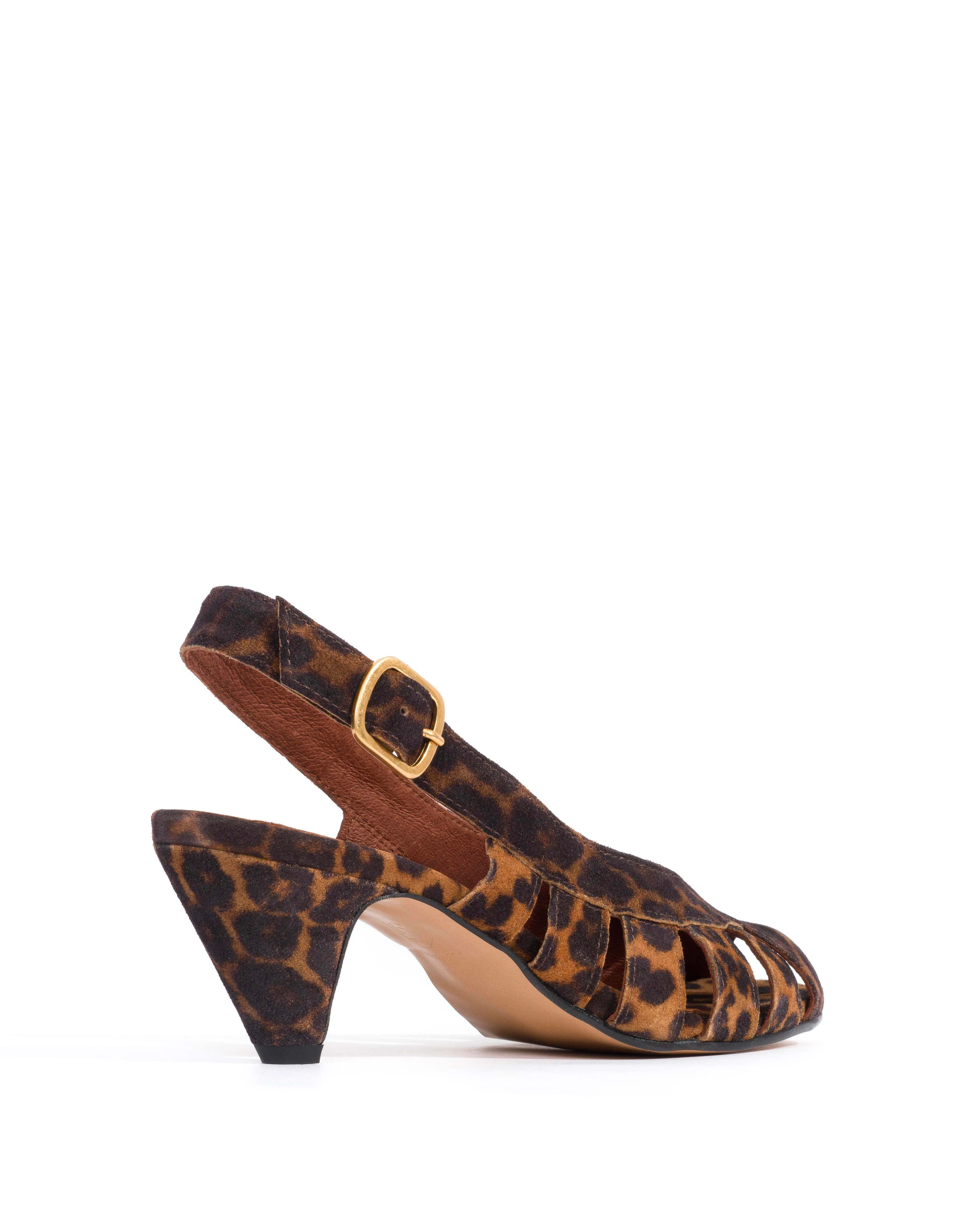Sophie 50 stiletto Calf suede print Leopard sold by Anonymous Copenhagen product image thumbnail 3