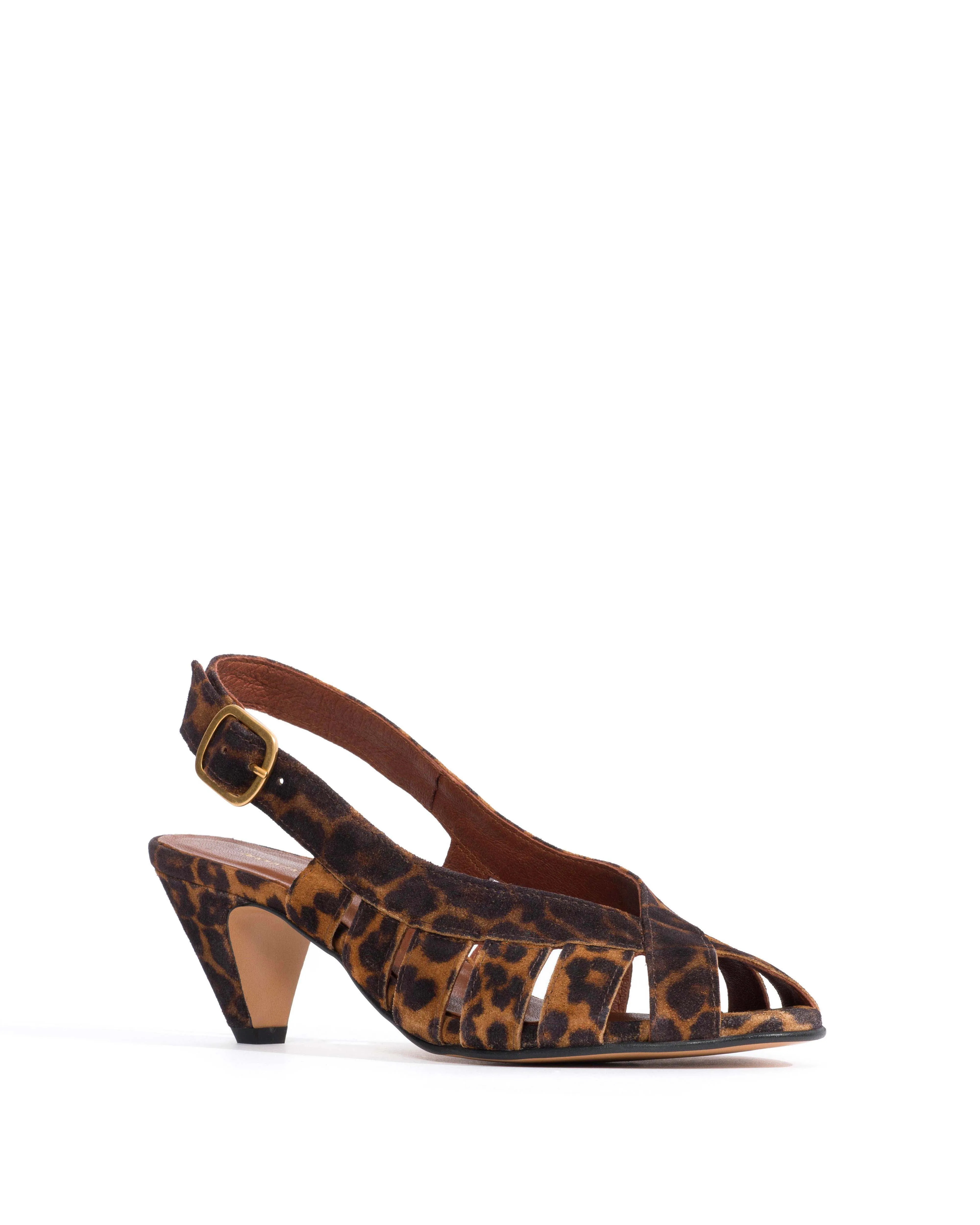 Sophie 50 stiletto Calf suede print Leopard sold by Anonymous Copenhagen product image thumbnail 2