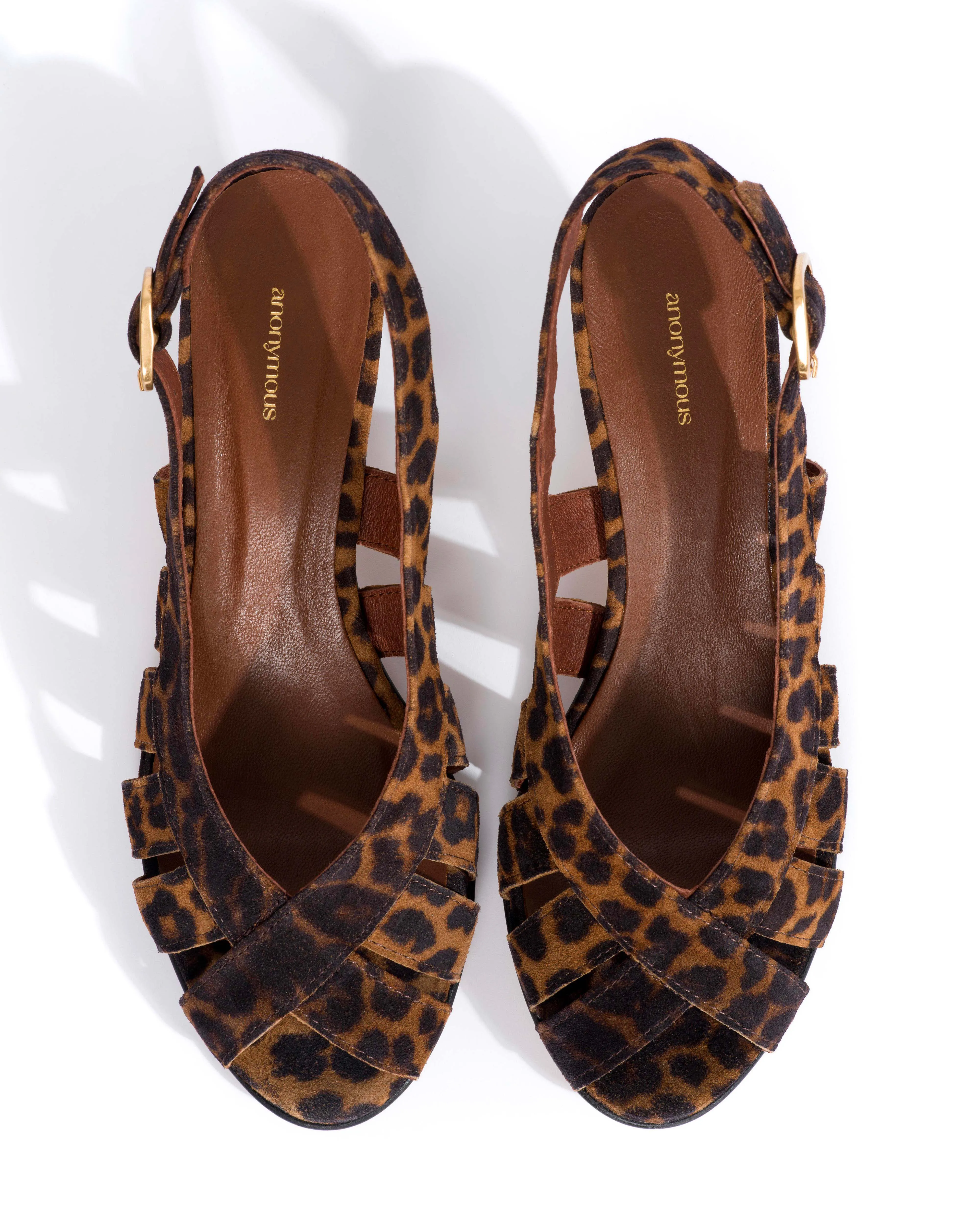 Sophie 50 stiletto Calf suede print Leopard sold by Anonymous Copenhagen product image thumbnail 4