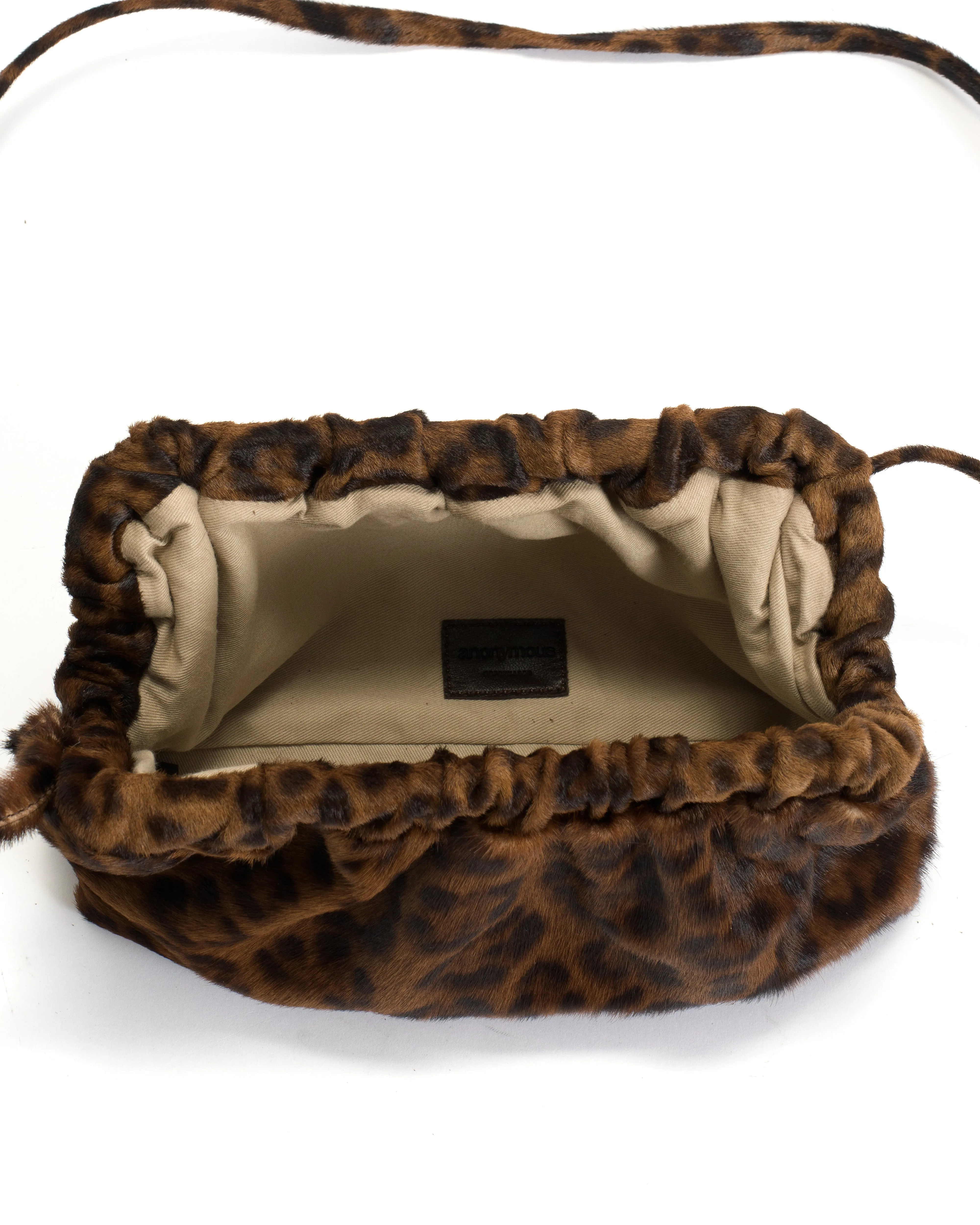 Hally classic cloud bag Calf hair Leopard sold by Anonymous Copenhagen product image thumbnail 3