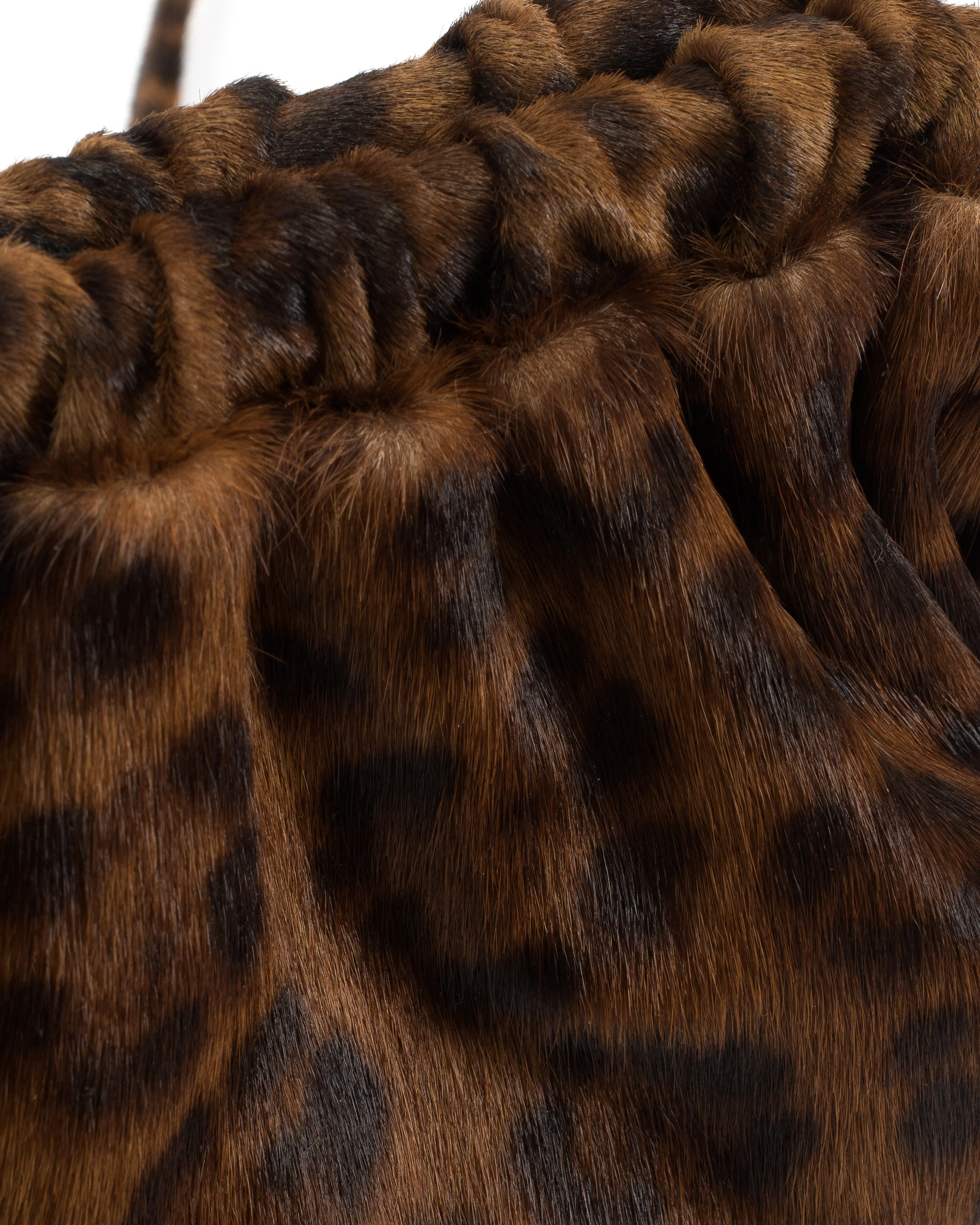 Hally classic cloud bag Calf hair Leopard sold by Anonymous Copenhagen product image thumbnail 4