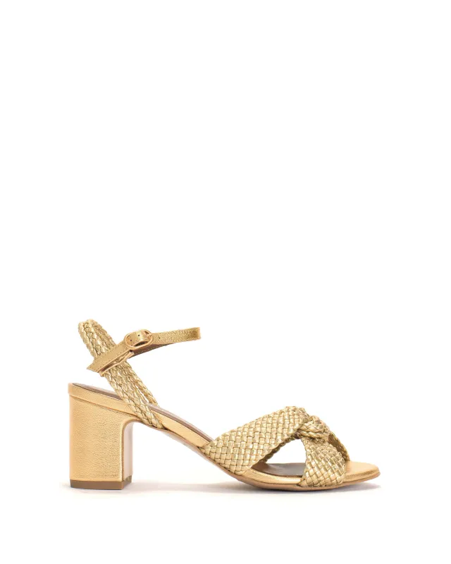 Dilaya 55 hand-braided Hand-braided leather Gold sold by Anonymous Copenhagen