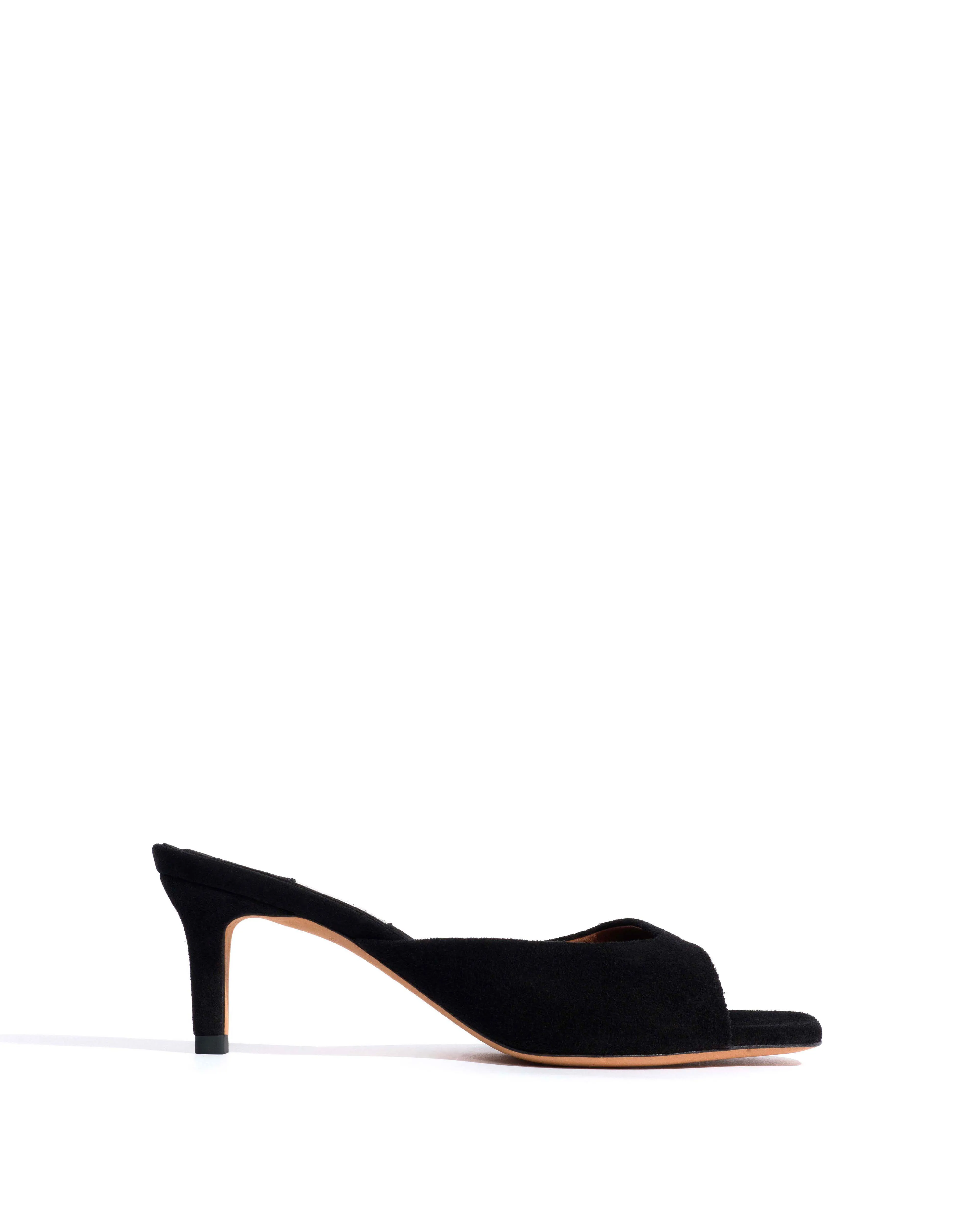 Mazy 55 Calf suede Black sold by Anonymous Copenhagen