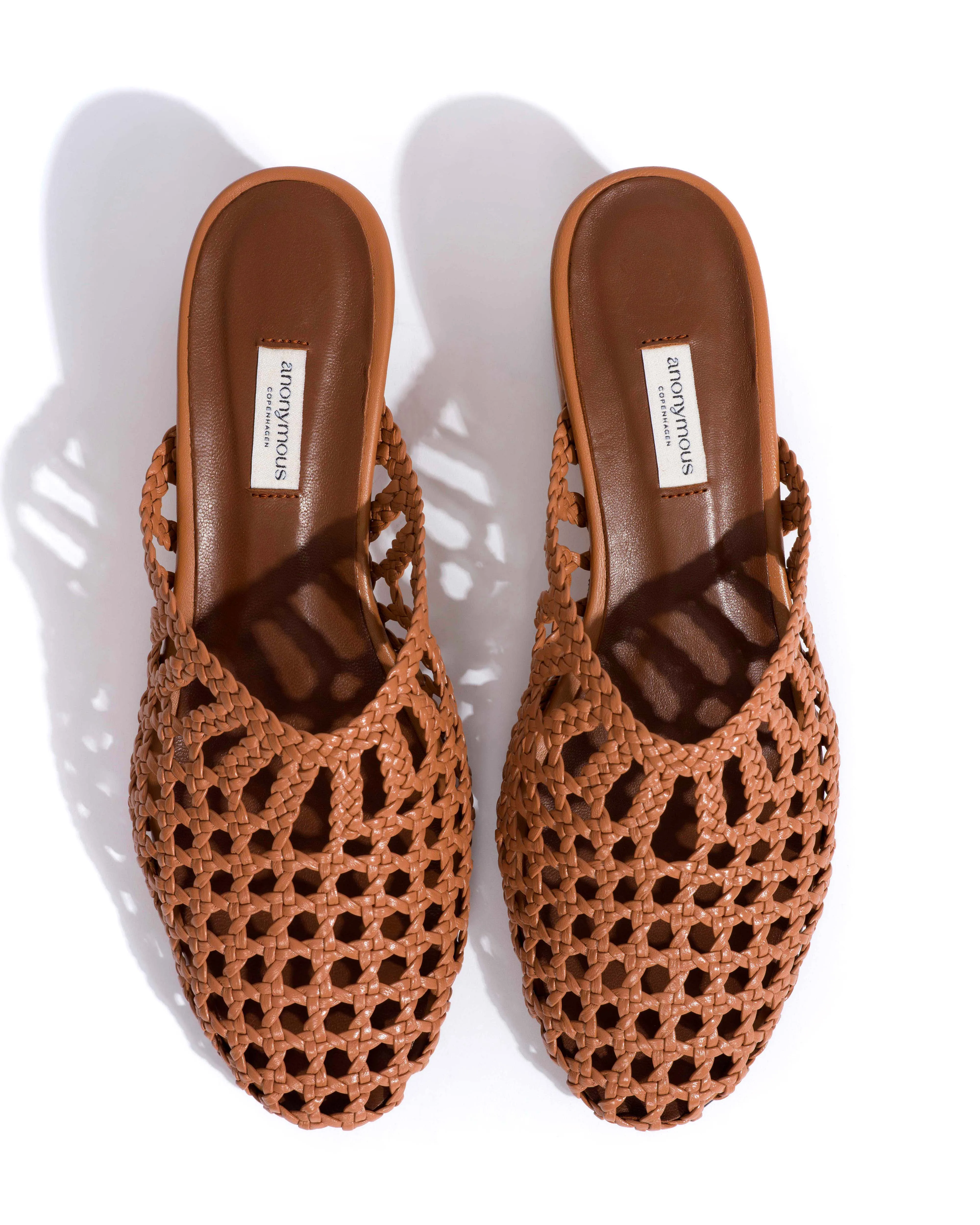 Sabrina 40 hand-braided leather Caramel sold by Anonymous Copenhagen product image thumbnail 4