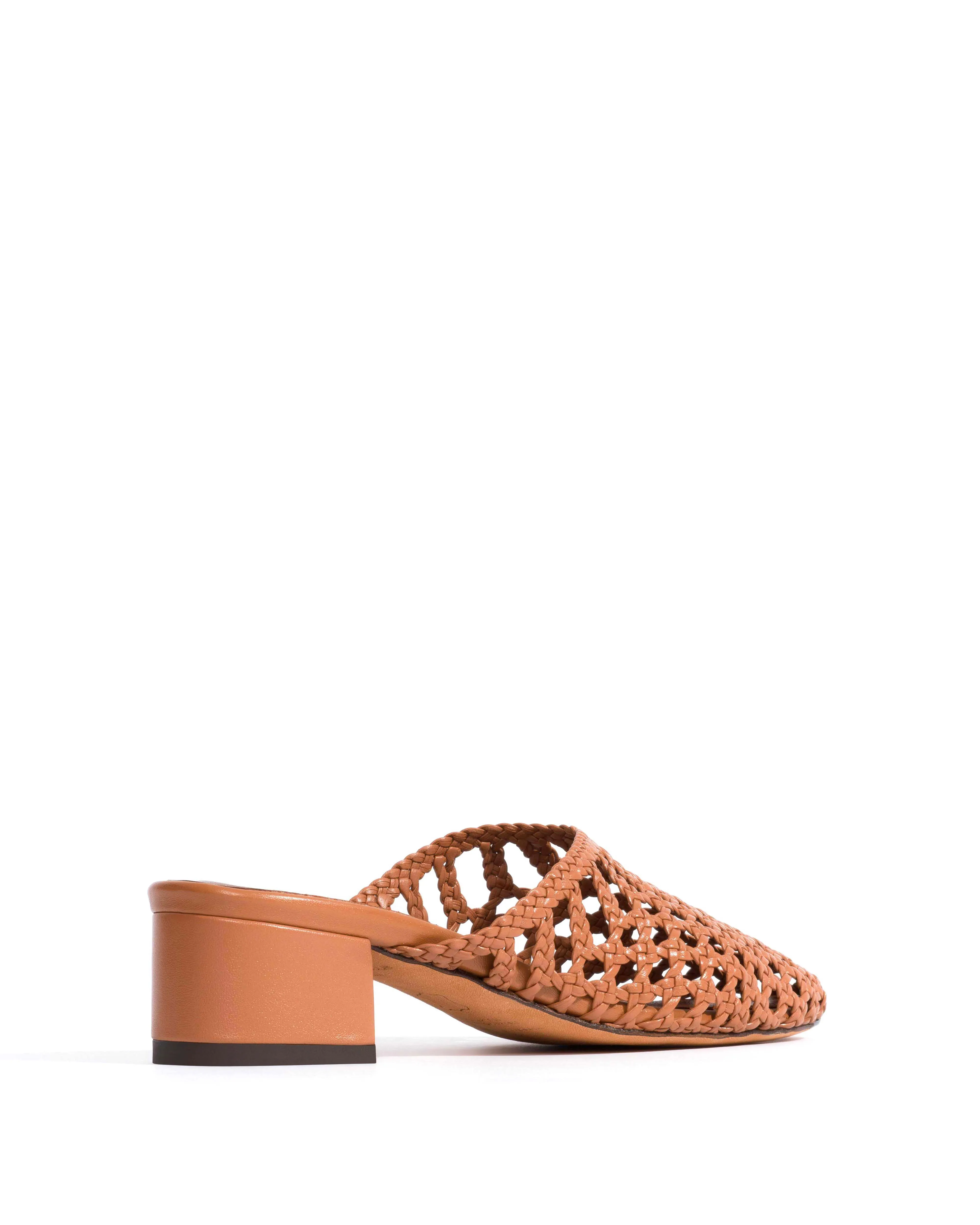 Sabrina 40 hand-braided leather Caramel sold by Anonymous Copenhagen product image thumbnail 3