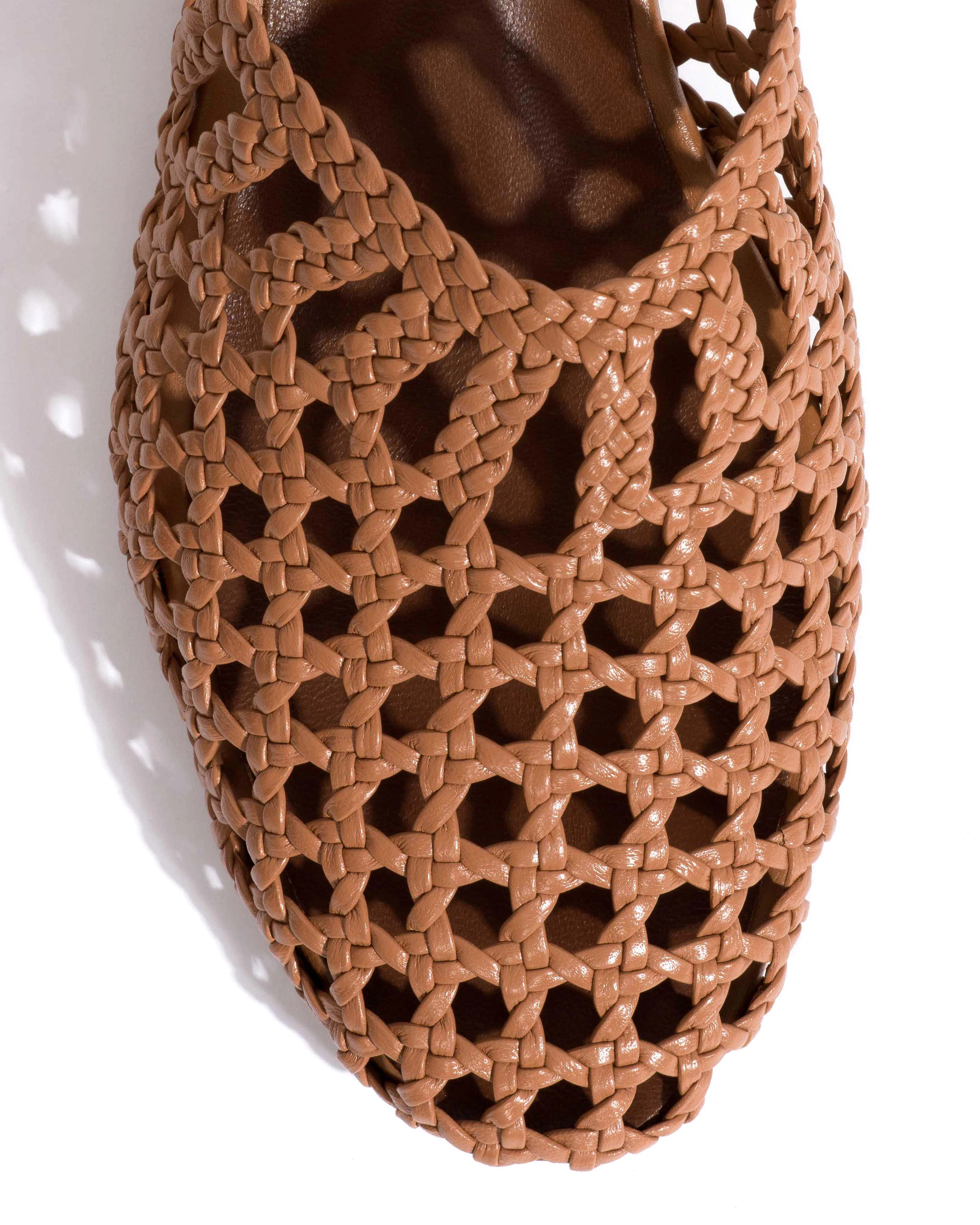 Sabrina 40 hand-braided leather Caramel sold by Anonymous Copenhagen product image thumbnail 5