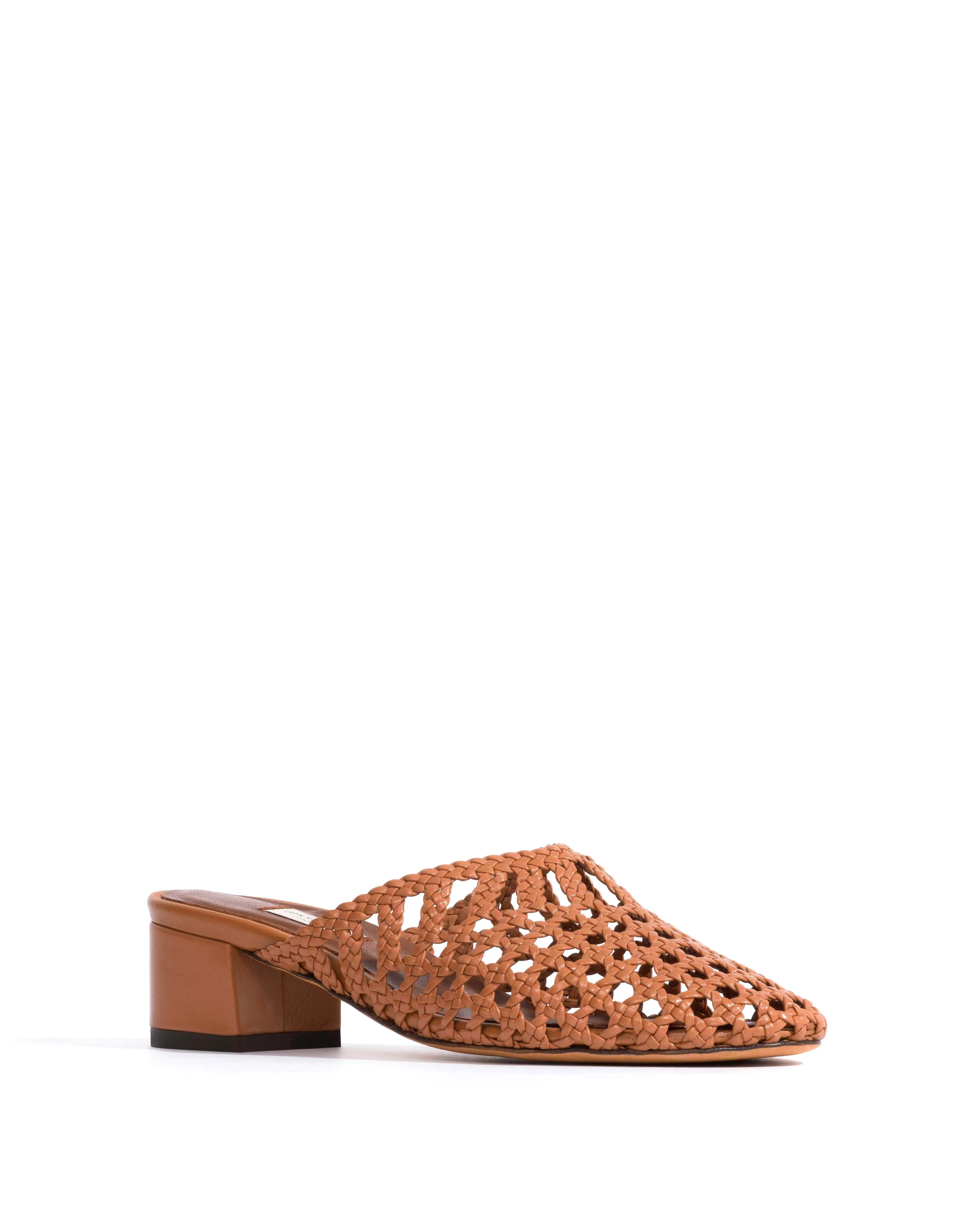 Sabrina 40 hand-braided leather Caramel sold by Anonymous Copenhagen product image thumbnail 2