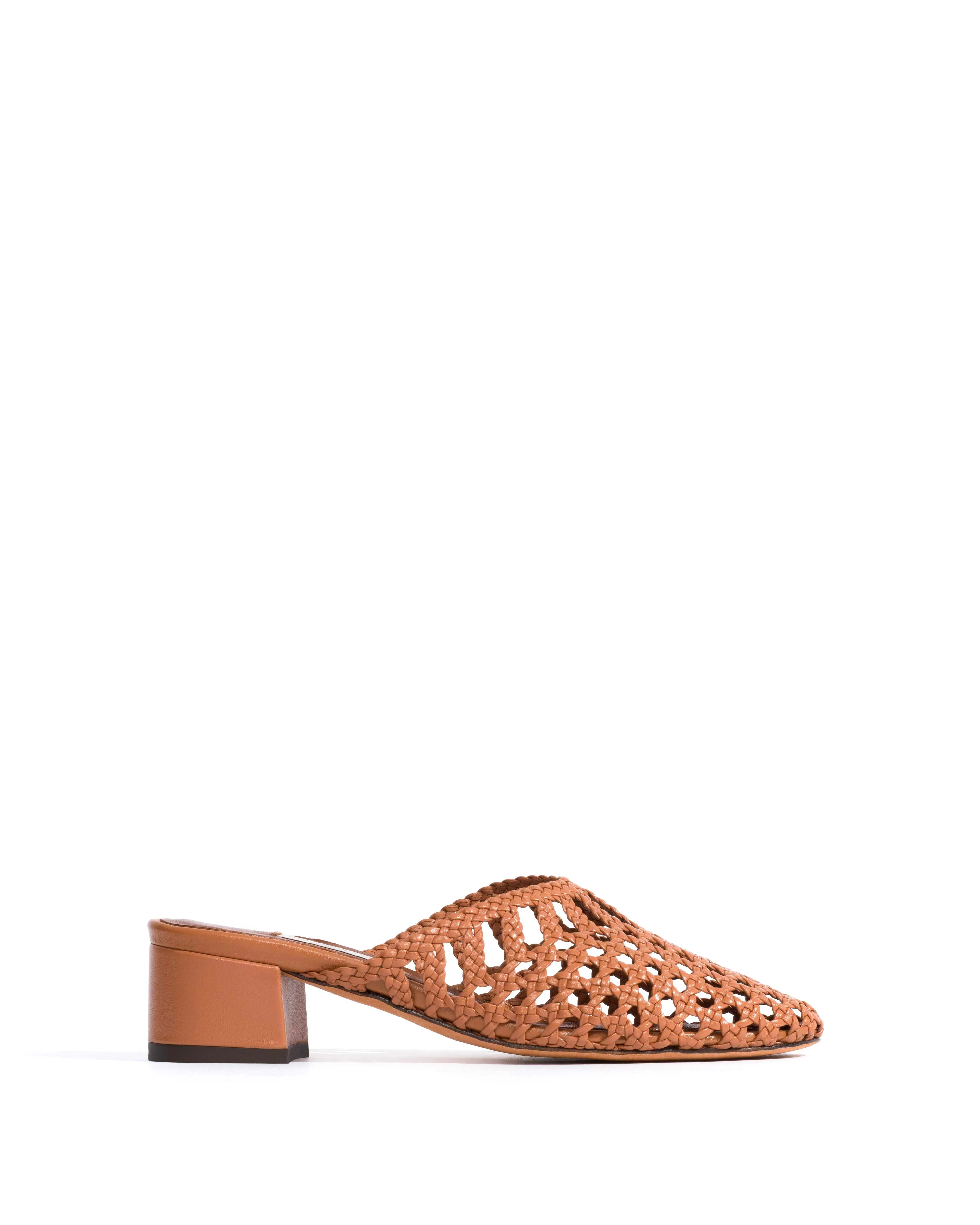 Sabrina 40 hand-braided leather Caramel sold by Anonymous Copenhagen
