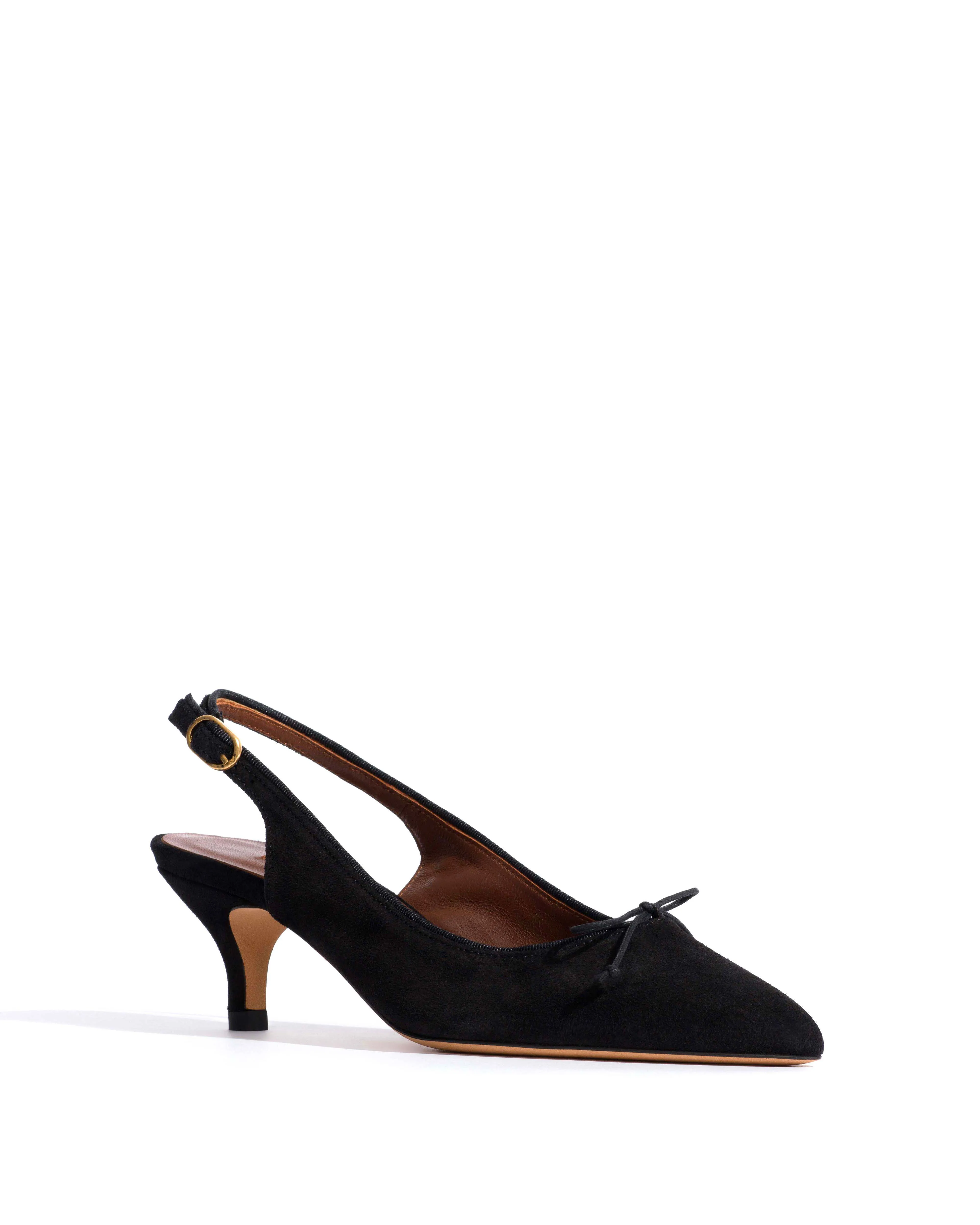 Kasy 50 kitten Calf suede Black sold by Anonymous Copenhagen product image thumbnail 2