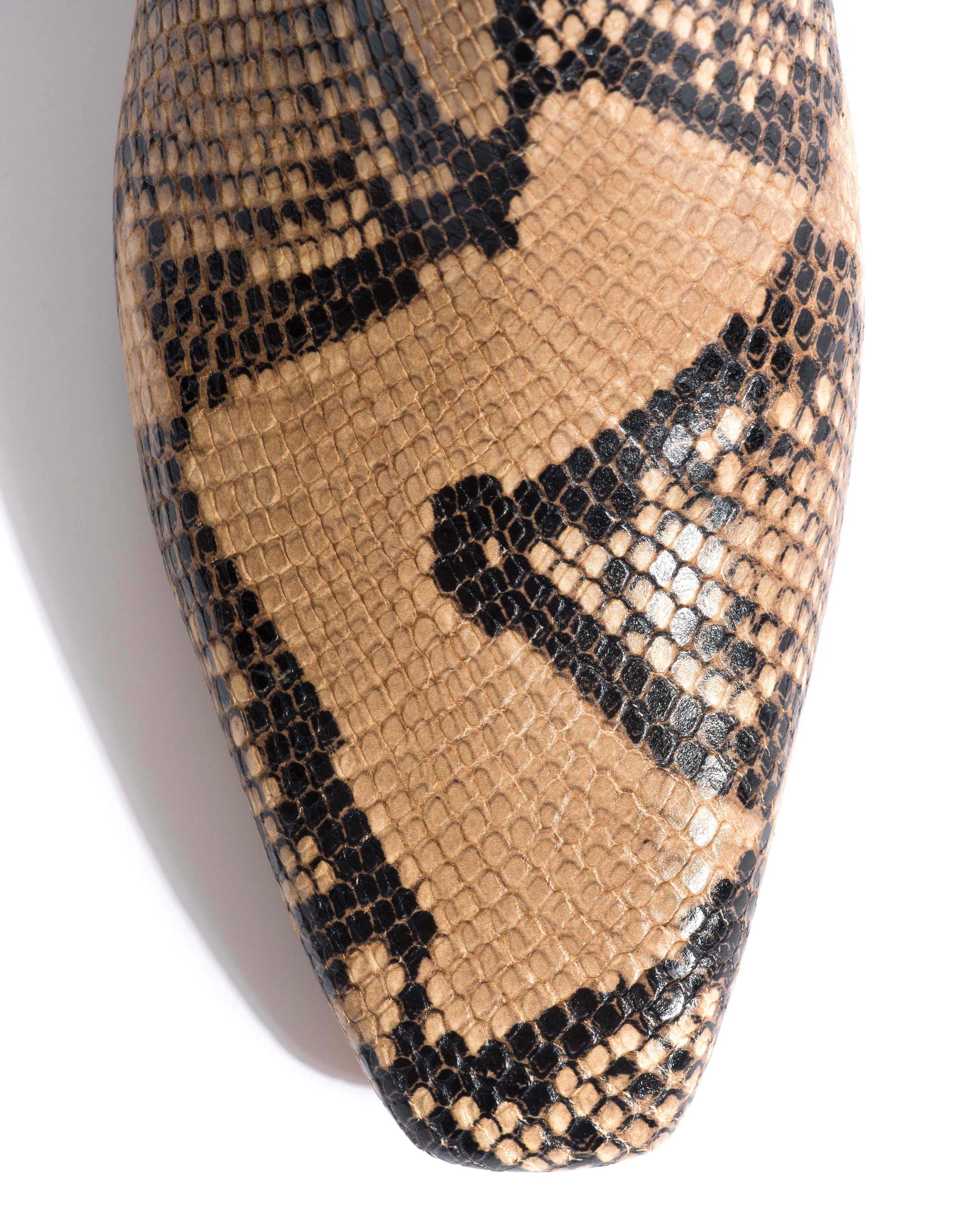 Gaby 40 Snake calf Natural sand sold by Anonymous Copenhagen product image thumbnail 5