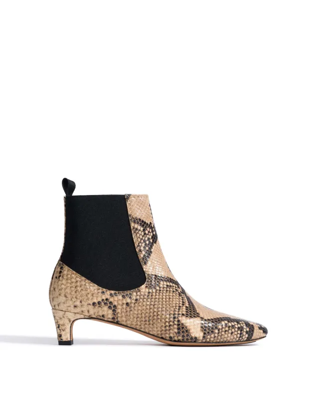Gaby 40 Snake calf Natural sand made by Anonymous Copenhagen