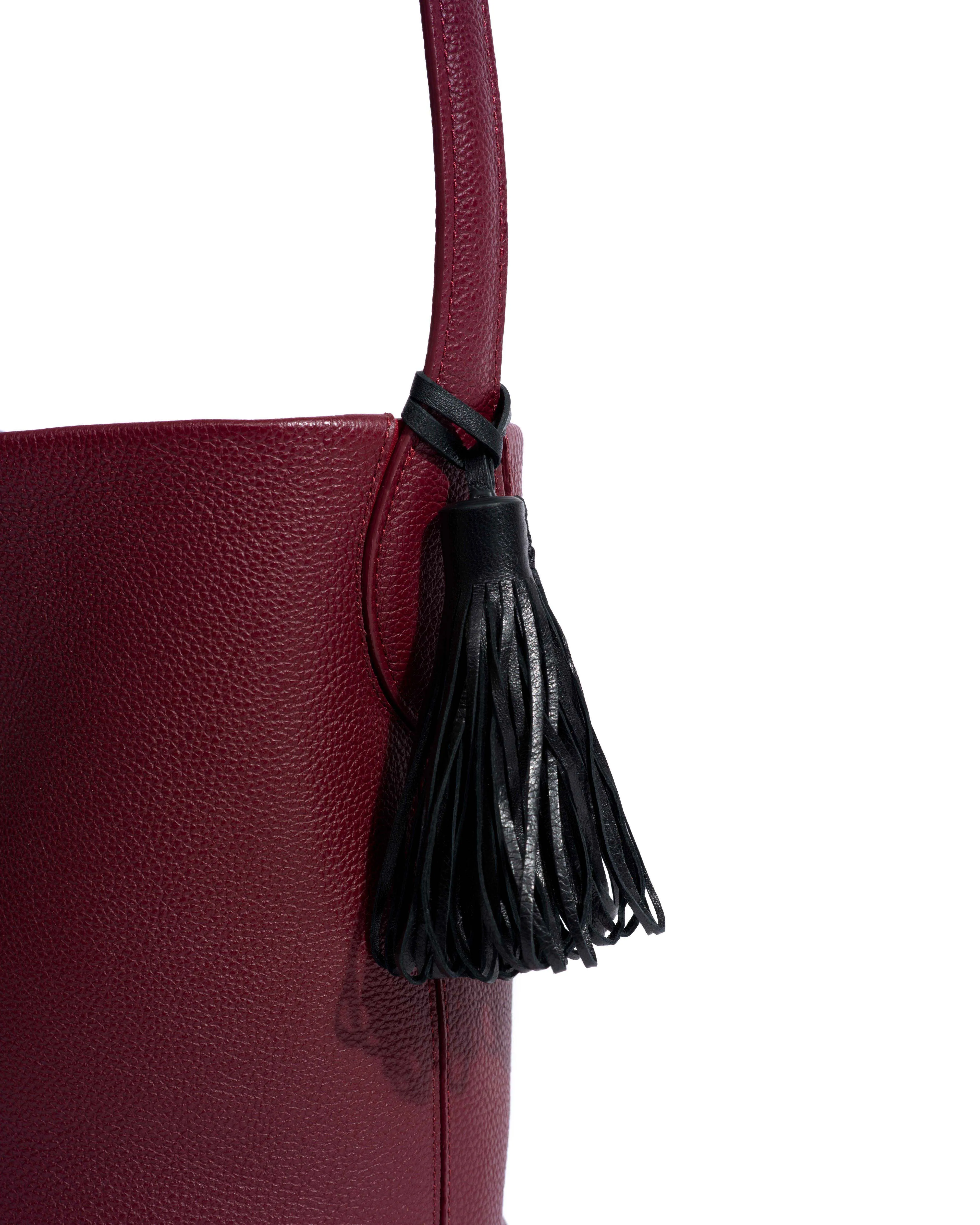 Katty fringe keyring Shiny lamb Black sold by Anonymous Copenhagen product image thumbnail 2