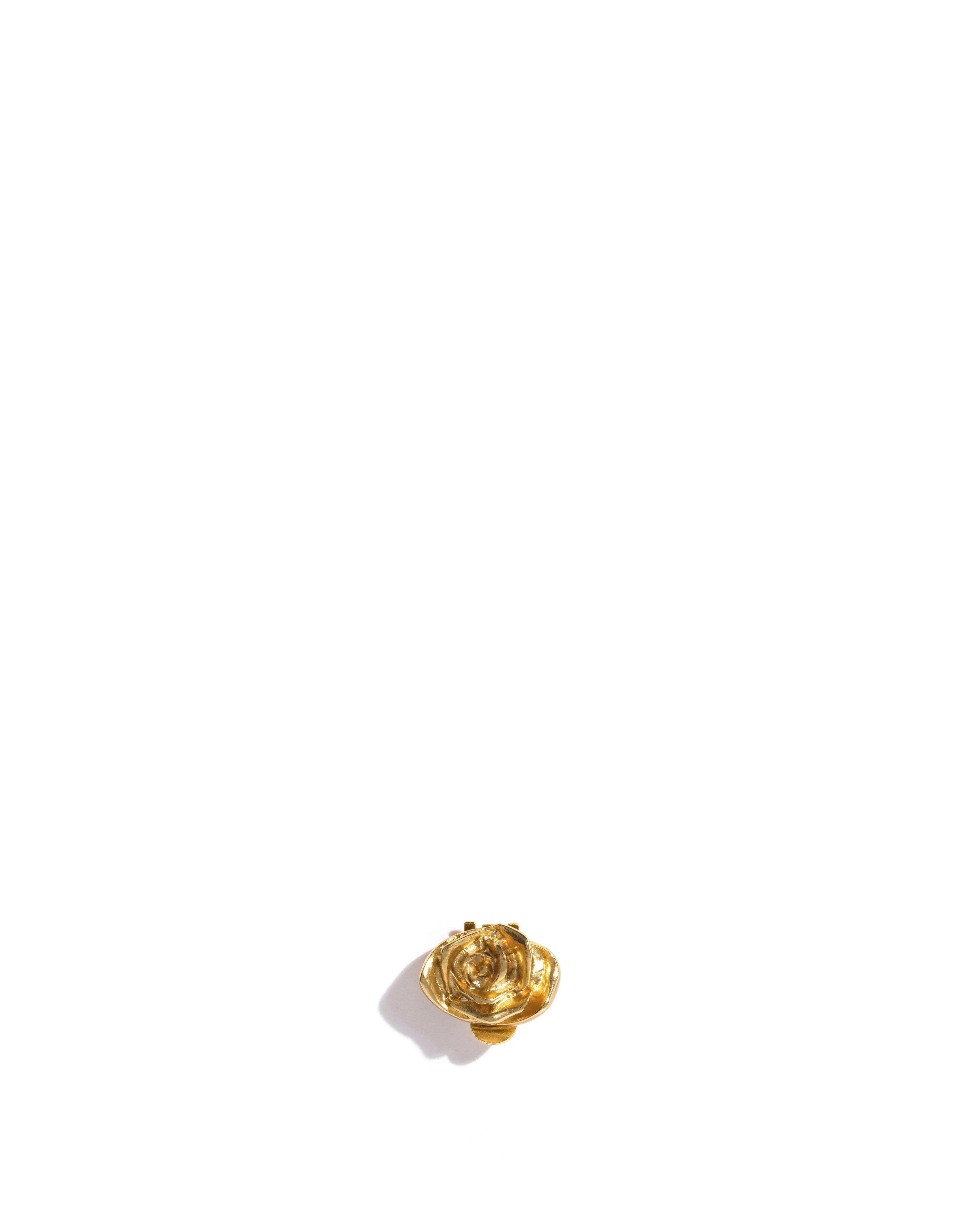 Metallic rose clip Metal Gold sold by Anonymous Copenhagen