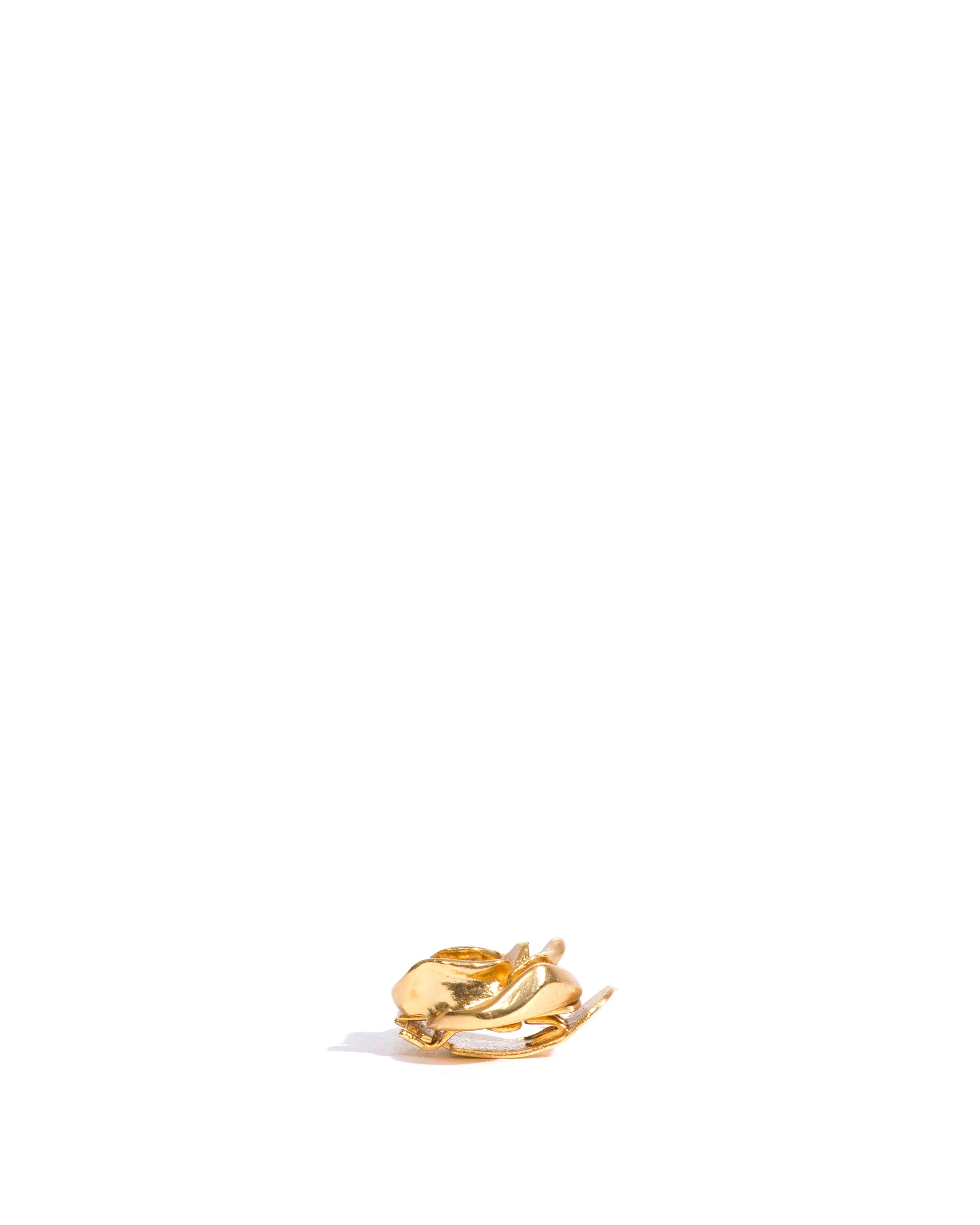 Metallic rose clip Metal Gold sold by Anonymous Copenhagen product image thumbnail 2