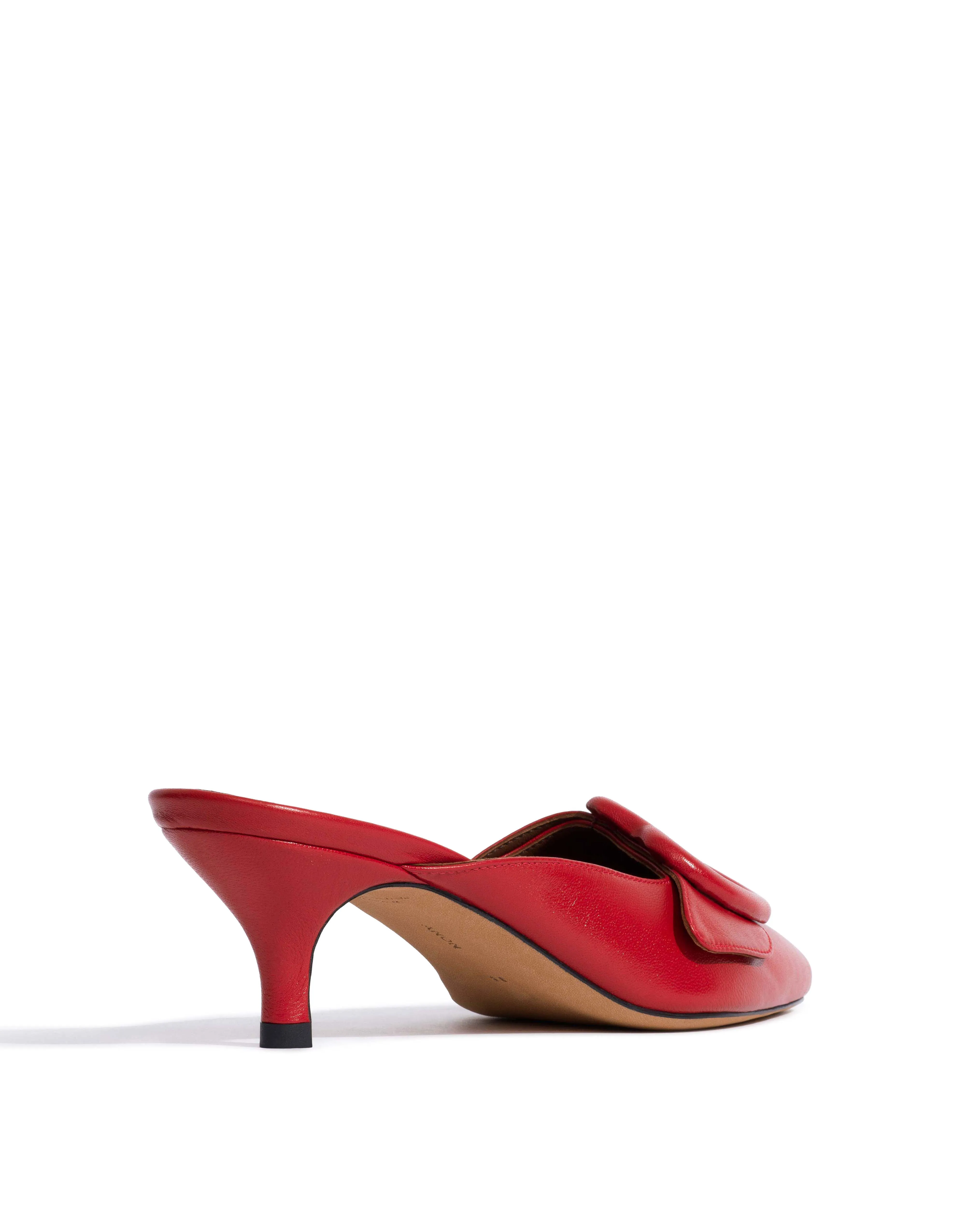 Shila 50 kitten Shiny lamb Ruby red sold by Anonymous Copenhagen product image thumbnail 3