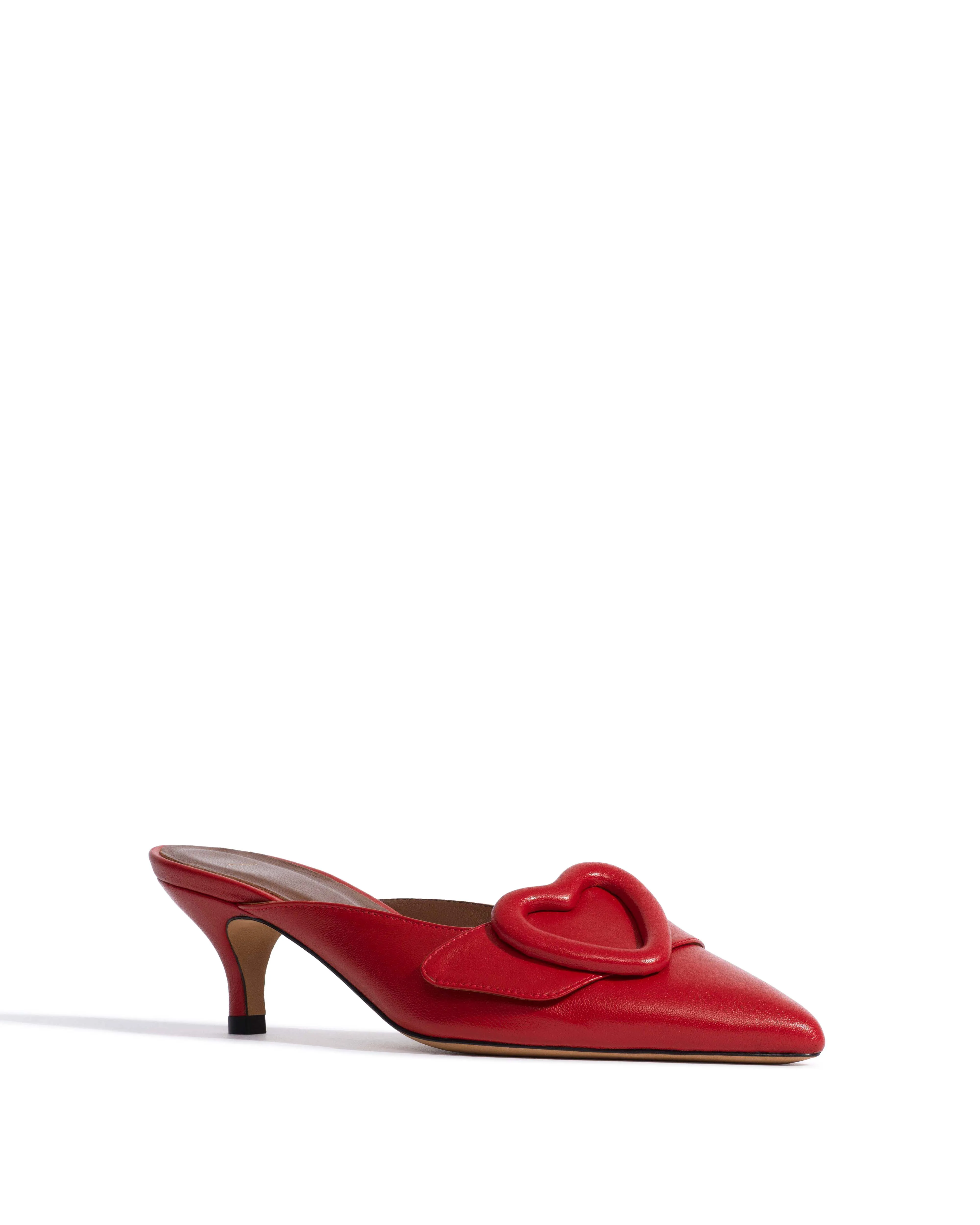 Shila 50 kitten Shiny lamb Ruby red sold by Anonymous Copenhagen product image thumbnail 2