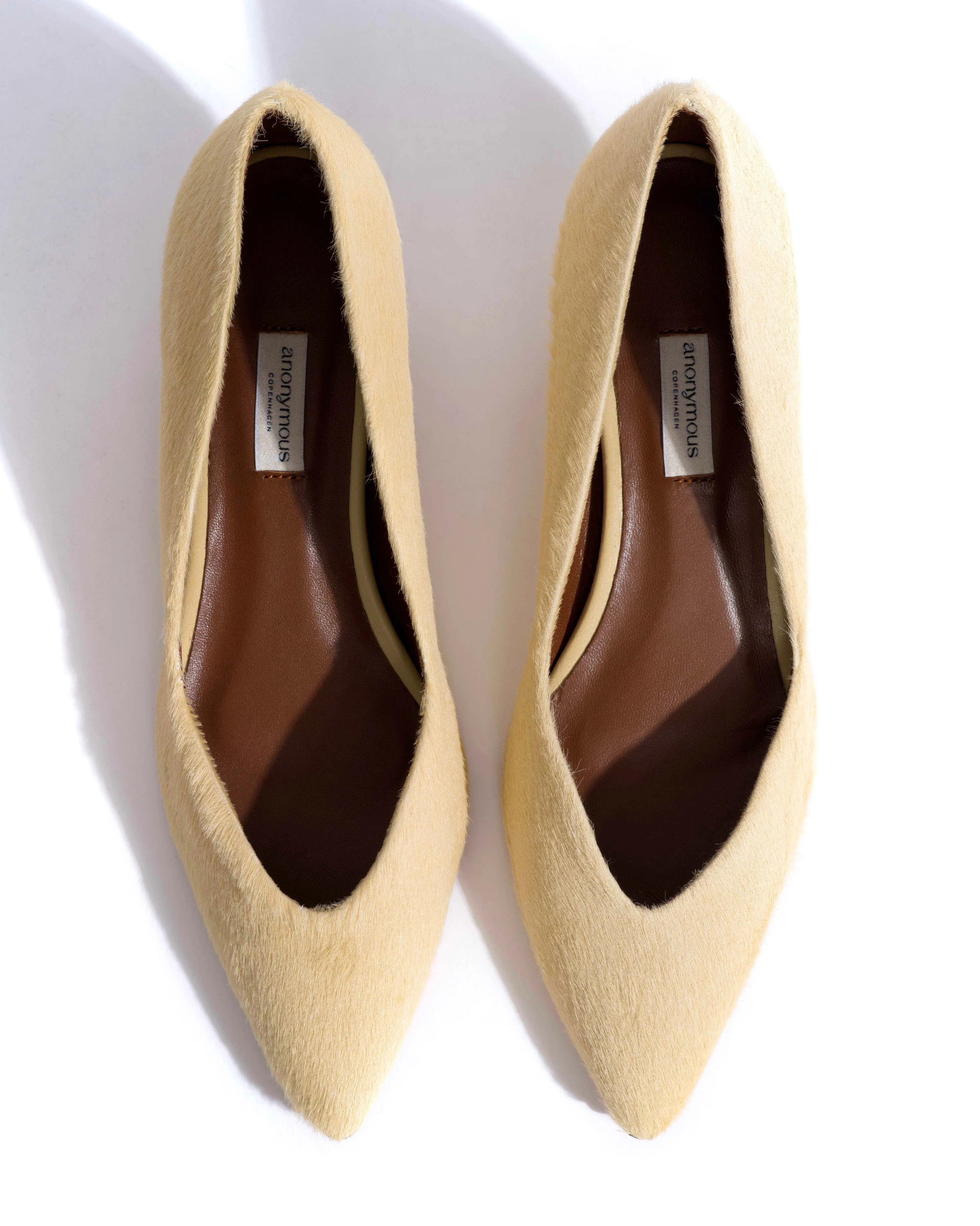 Trini 40 stiletto Calf hair Ivory sold by Anonymous Copenhagen product image thumbnail 4