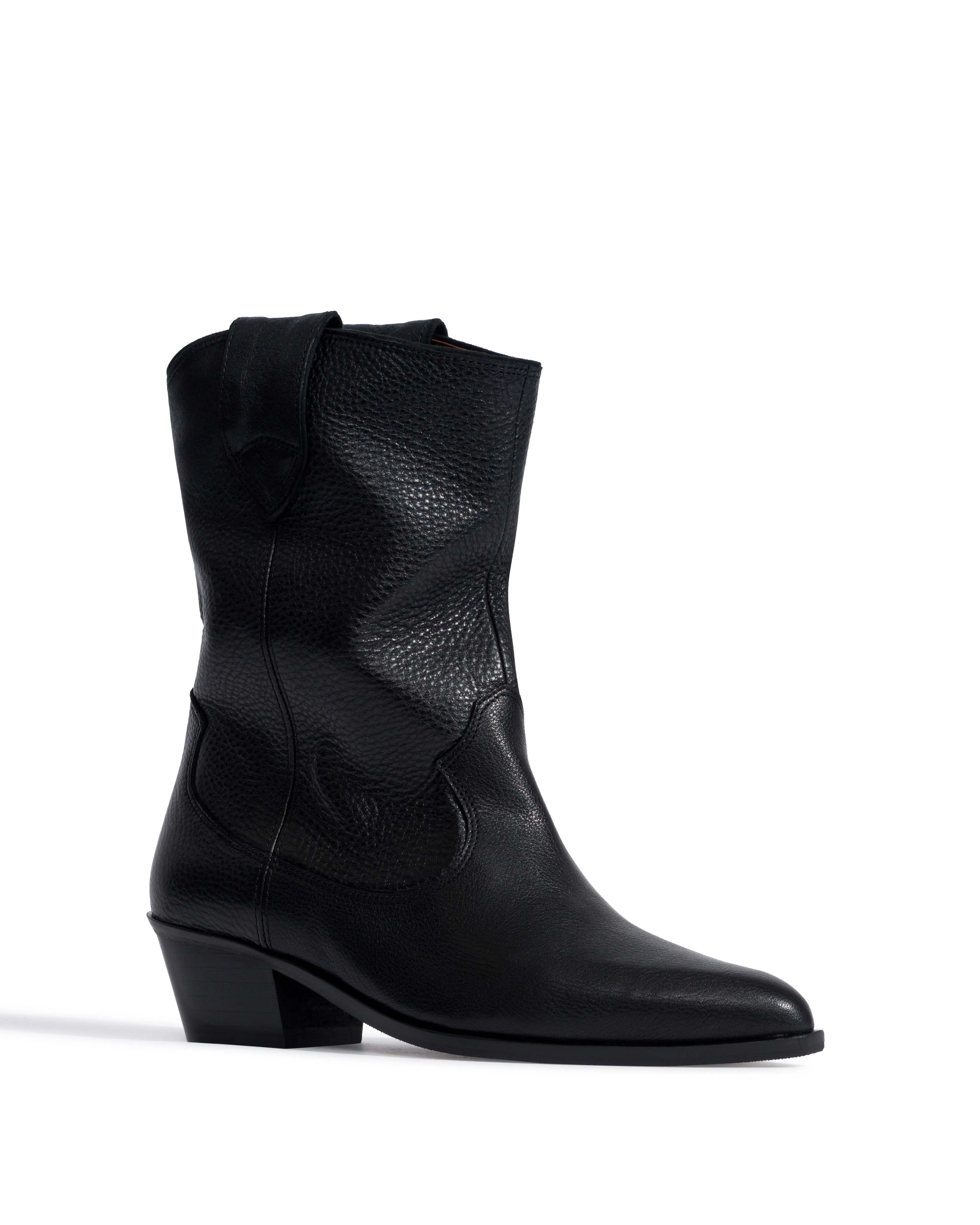 Saseline 35 Natural grain soft calf Black sold by Anonymous Copenhagen product image thumbnail 2