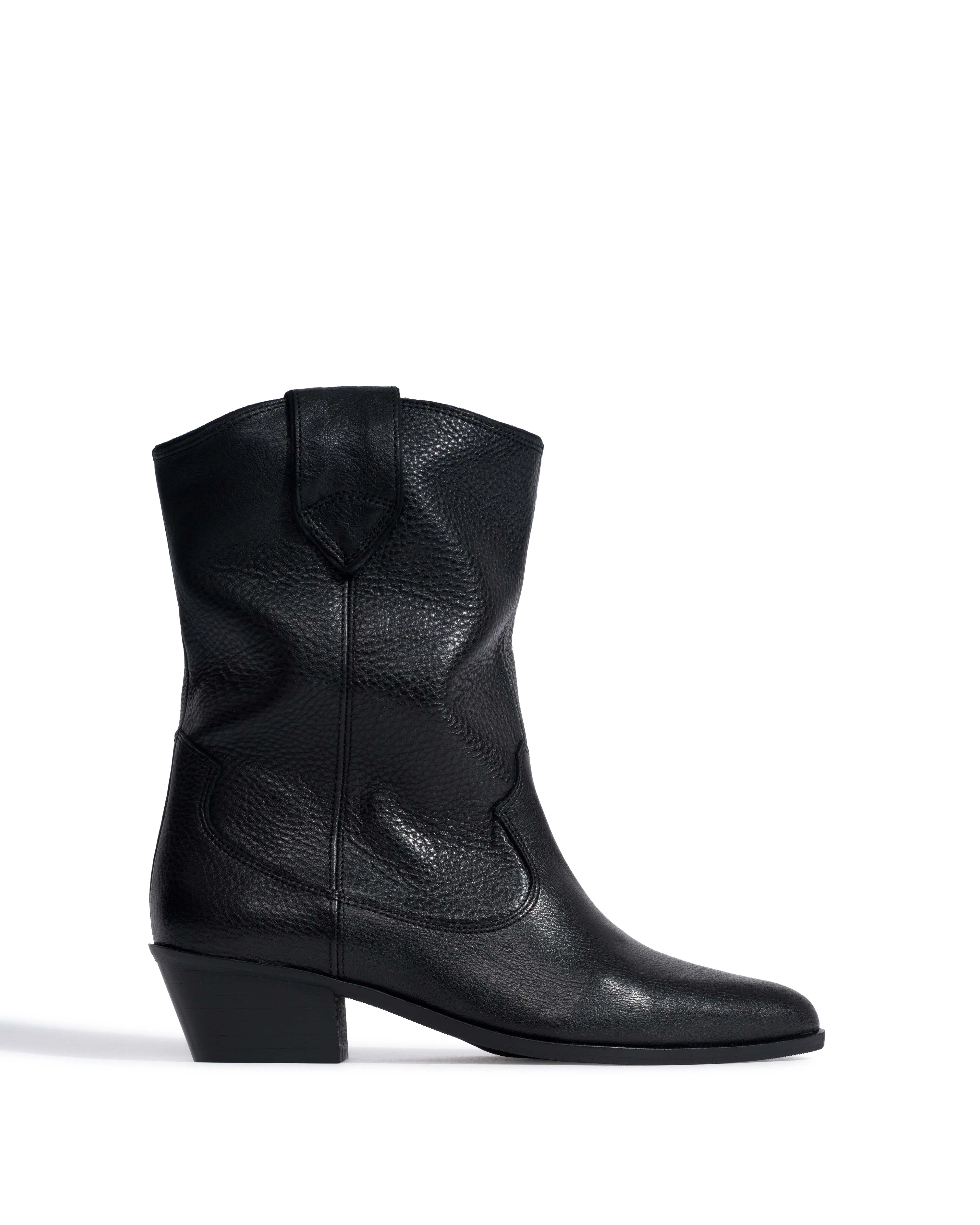 Saseline 35 Natural grain soft calf Black sold by Anonymous Copenhagen